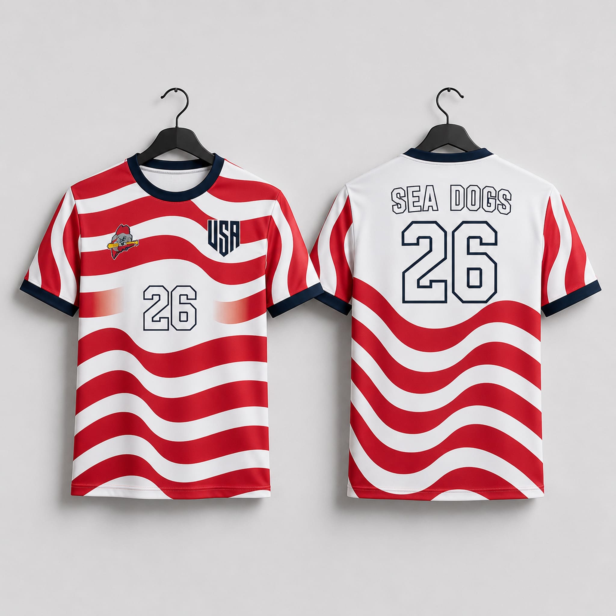 Portland Sea Dogs Team USA World Cup Jersey 2026 3 Portland Sea Dogs Team USA World Cup Jersey 2026 3
