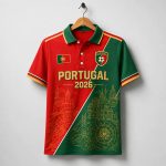 Portugal World Cup 2026 Porto Cathedral Polo Shirt