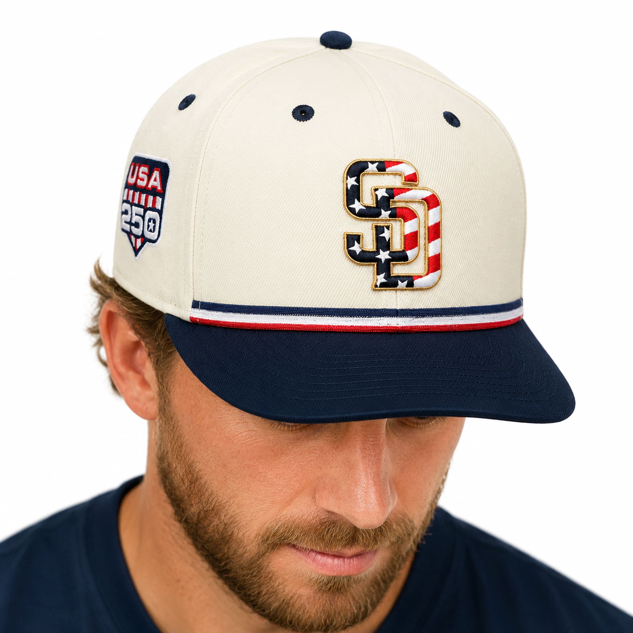 SD Padres USA 250 4th of July Hat 2 SD Padres USA 250 4th of July Hat 2