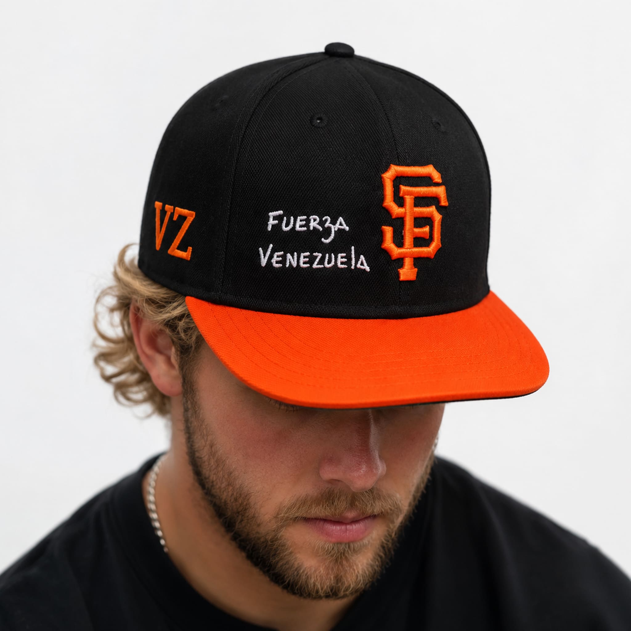 SF Giants Luis Arraez Fuerza Venezuela Hat 4 SF Giants Luis Arraez Fuerza Venezuela Hat 4