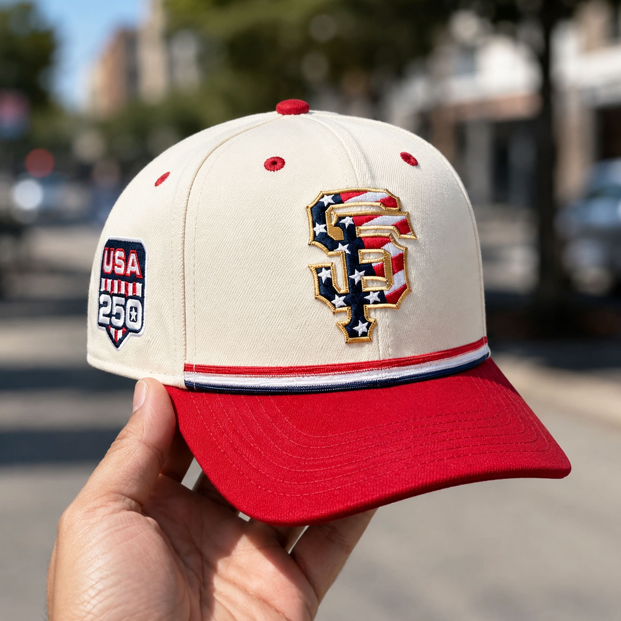 SF Giants USA 250 4th of July Hat 3 SF Giants USA 250 4th of July Hat 3