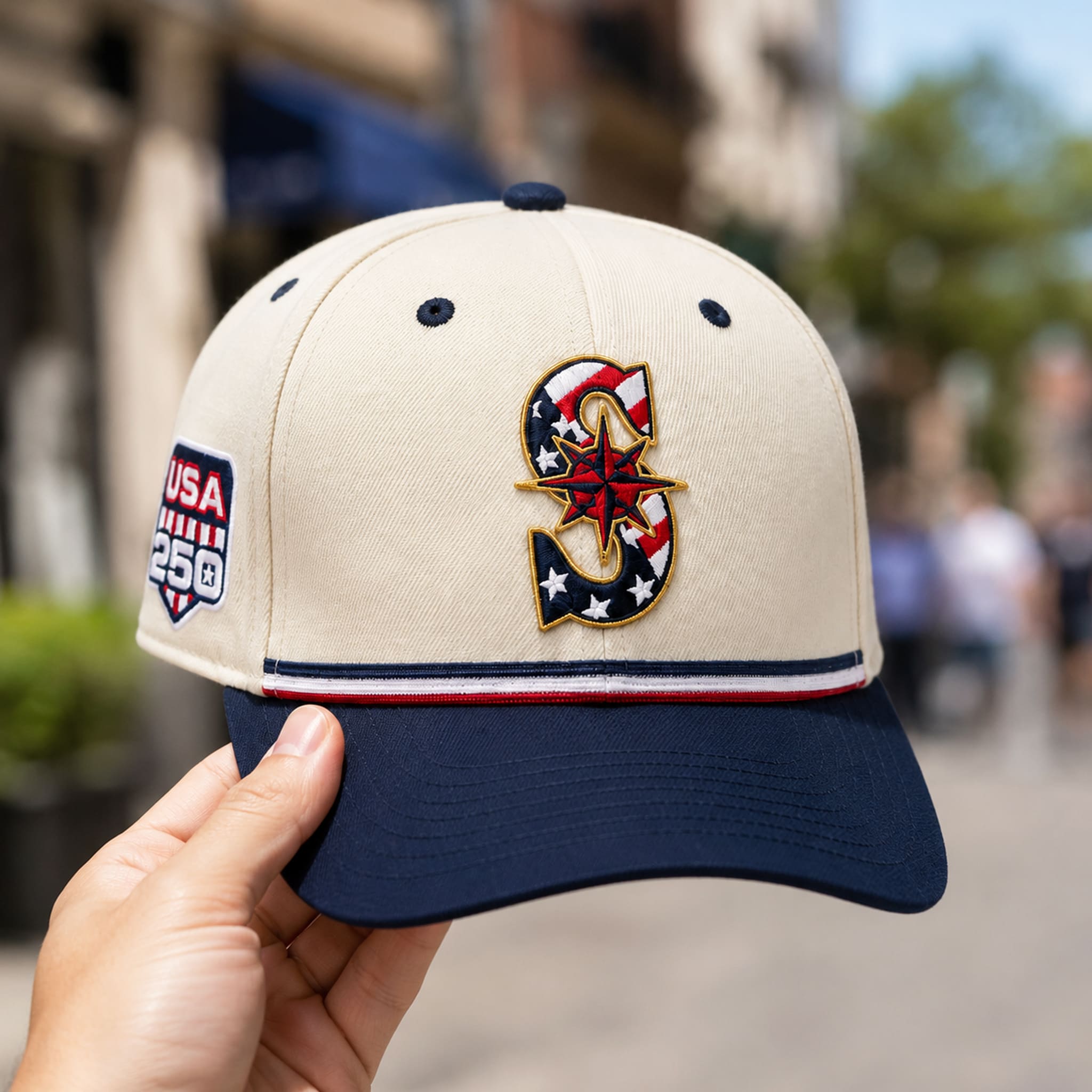 Mariners USA 250 4th of July Hat 4 Seattle Mariners USA 250 4th of July Hat 4
