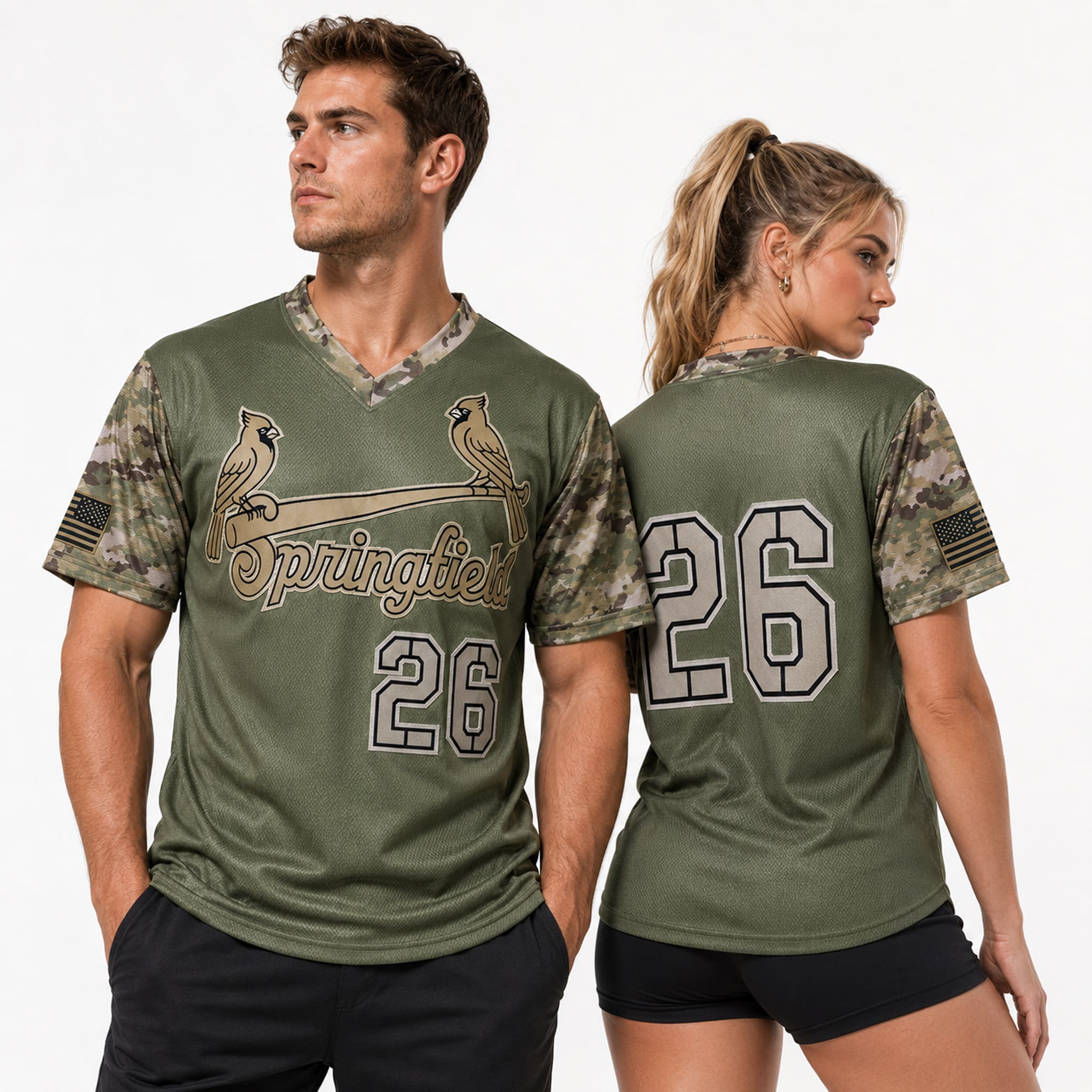 2026 Springfield Cardinals Military Appreciation Jersey 2 Springfield Cardinals Military Appreciation Jersey 2026 2
