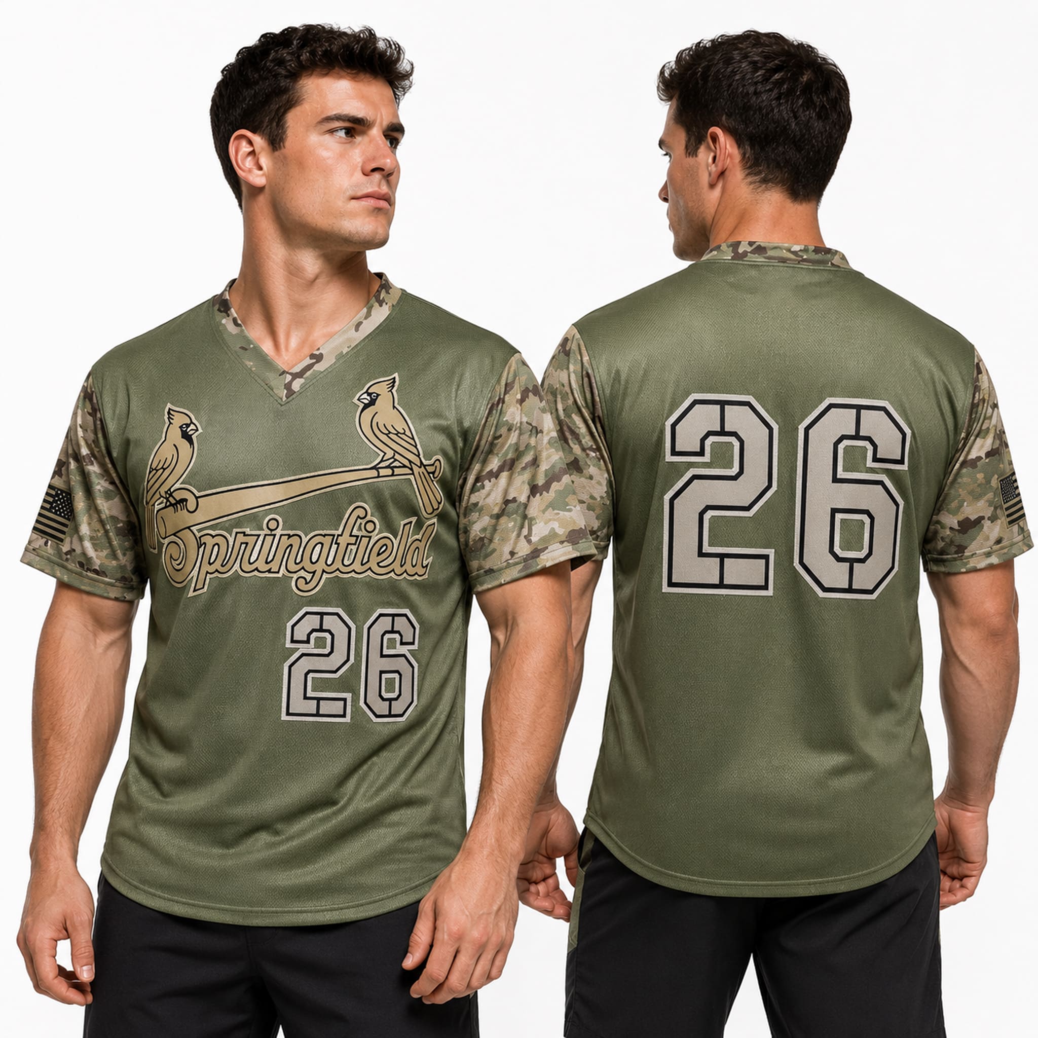 2026 Springfield Cardinals Military Appreciation Jersey 3 Springfield Cardinals Military Appreciation Jersey 2026 4