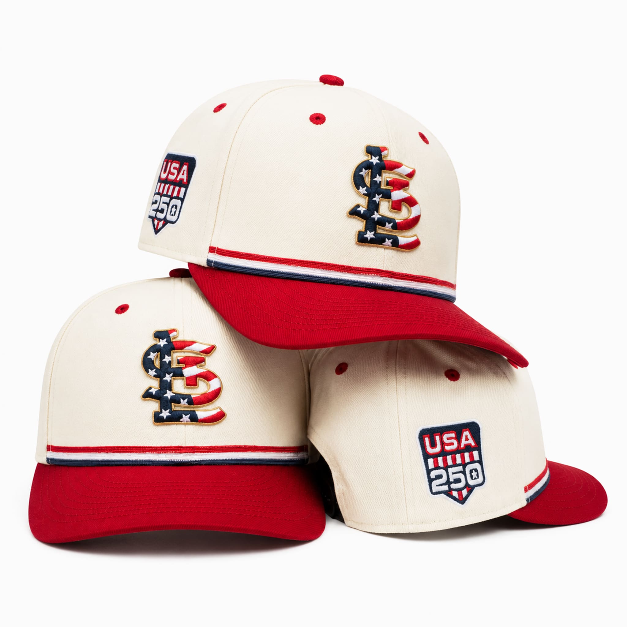 Cardinals USA 250 4th of July Hat 5 St Louis Cardinals USA 250 4th of July Hat 5