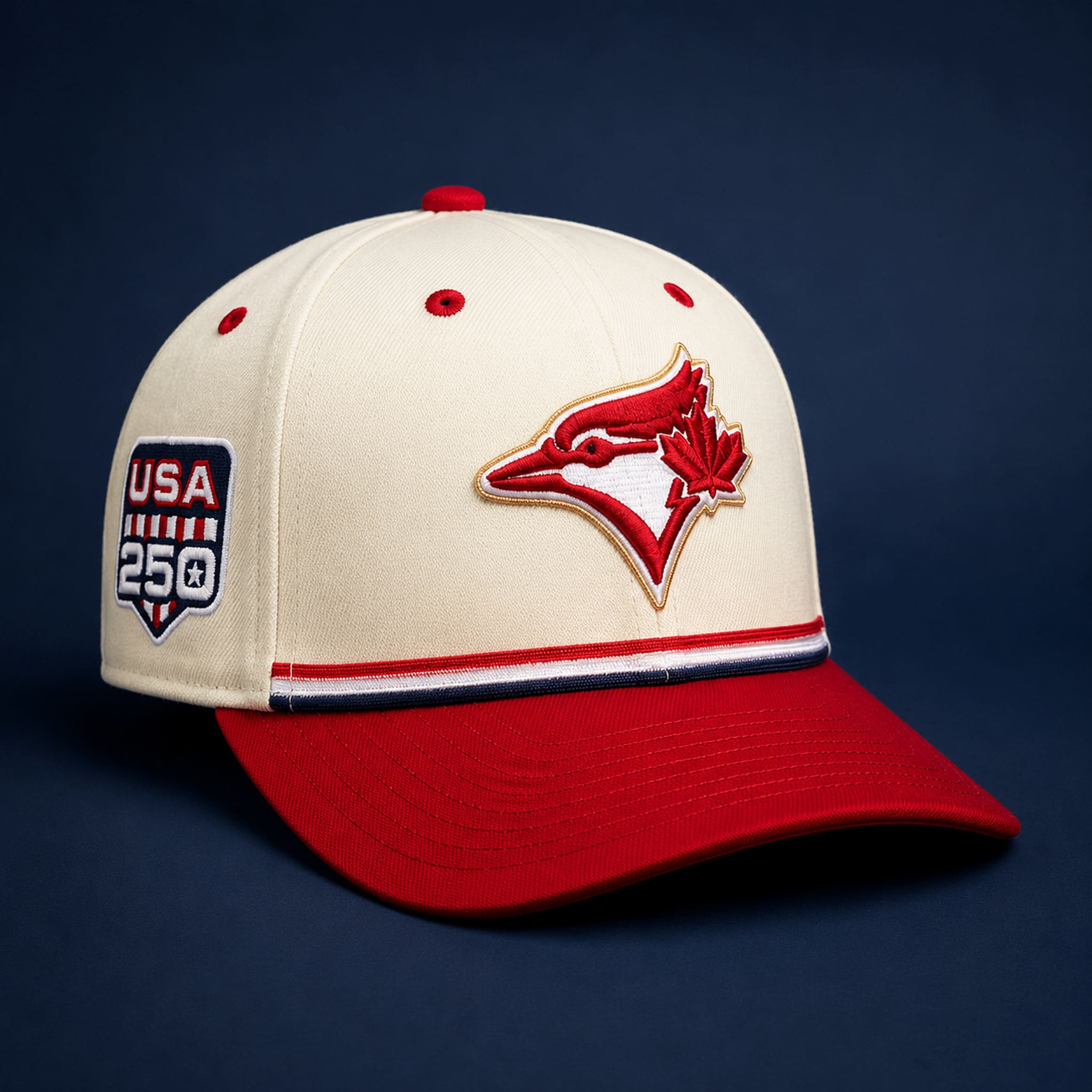 Toronto Blue Jays USA 250 4th of July Hat 3 Toronto Blue Jays USA 250 4th of July Hat 3