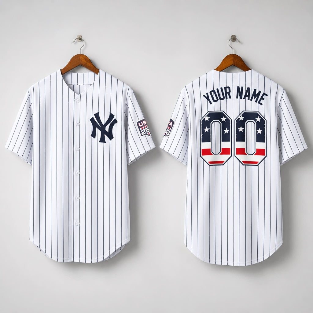 2026 Yankees USA 250 Star and Stripe Jersey