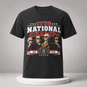 America 1776 National Champs Mount Rushmore Shirt 1