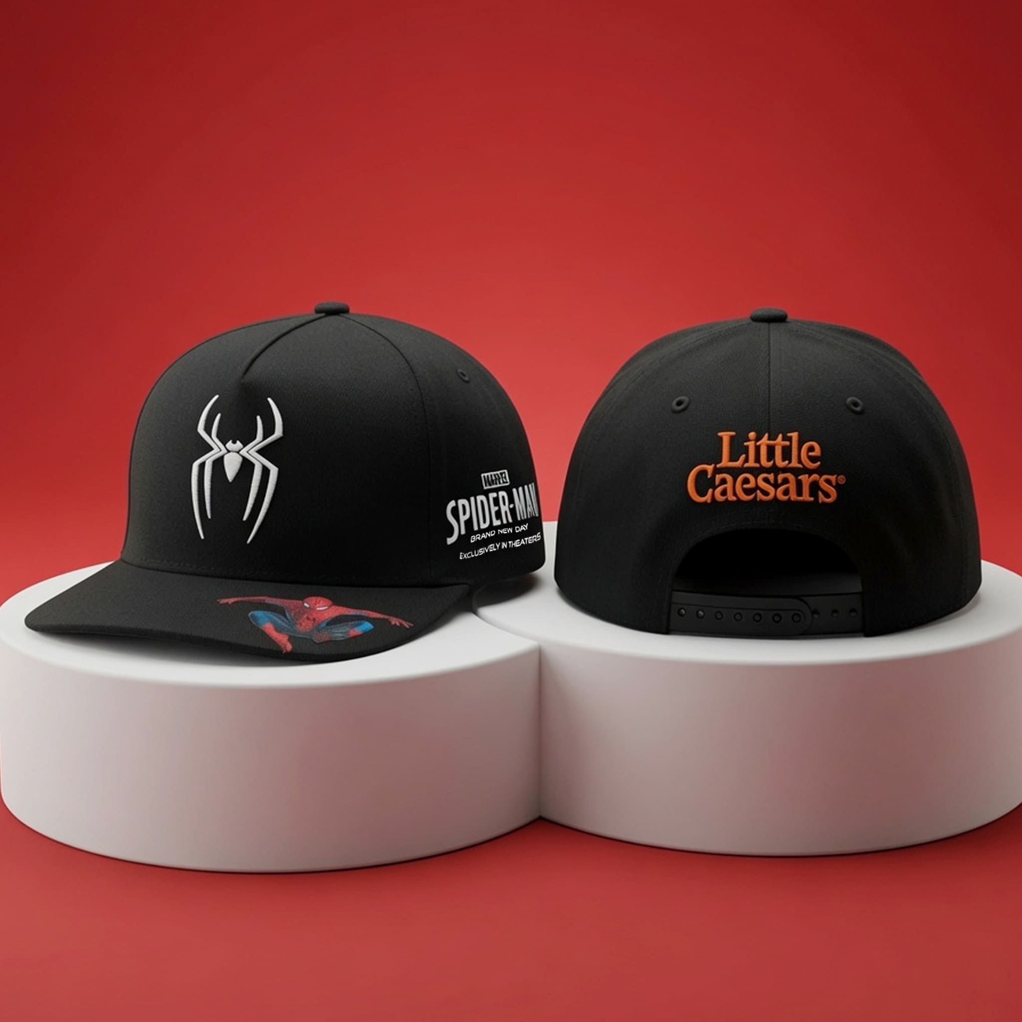 2026 Little Caesars Spider-Man Hat 1 little caesars spider man hat 2026 1
