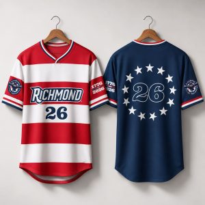 2026 Richmond Flying Squirrels America 250th Celebration Jersey 3