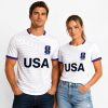 2026 Brad Pitt White USA Shirt 1