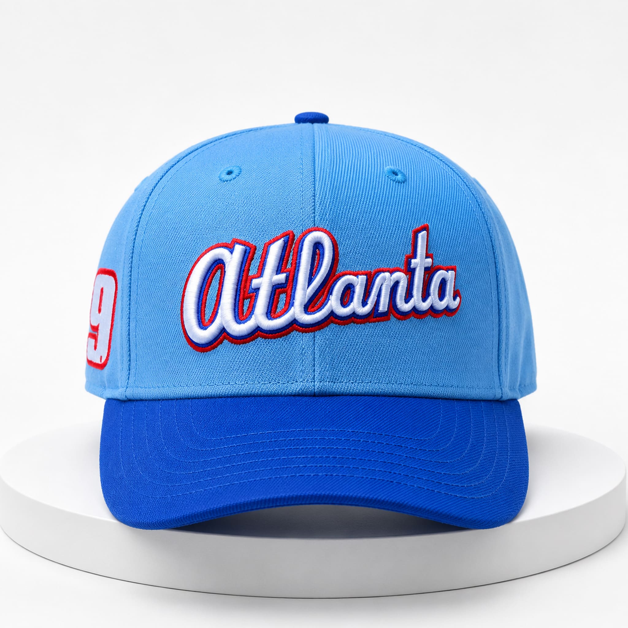 2026 Chase Elliott Braves Blue Hat 2 2026 Chase Elliott Braves Blue Hat 4