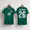 2026 FIFA World Cup Brian Gutierrez Mexico Jersey 3