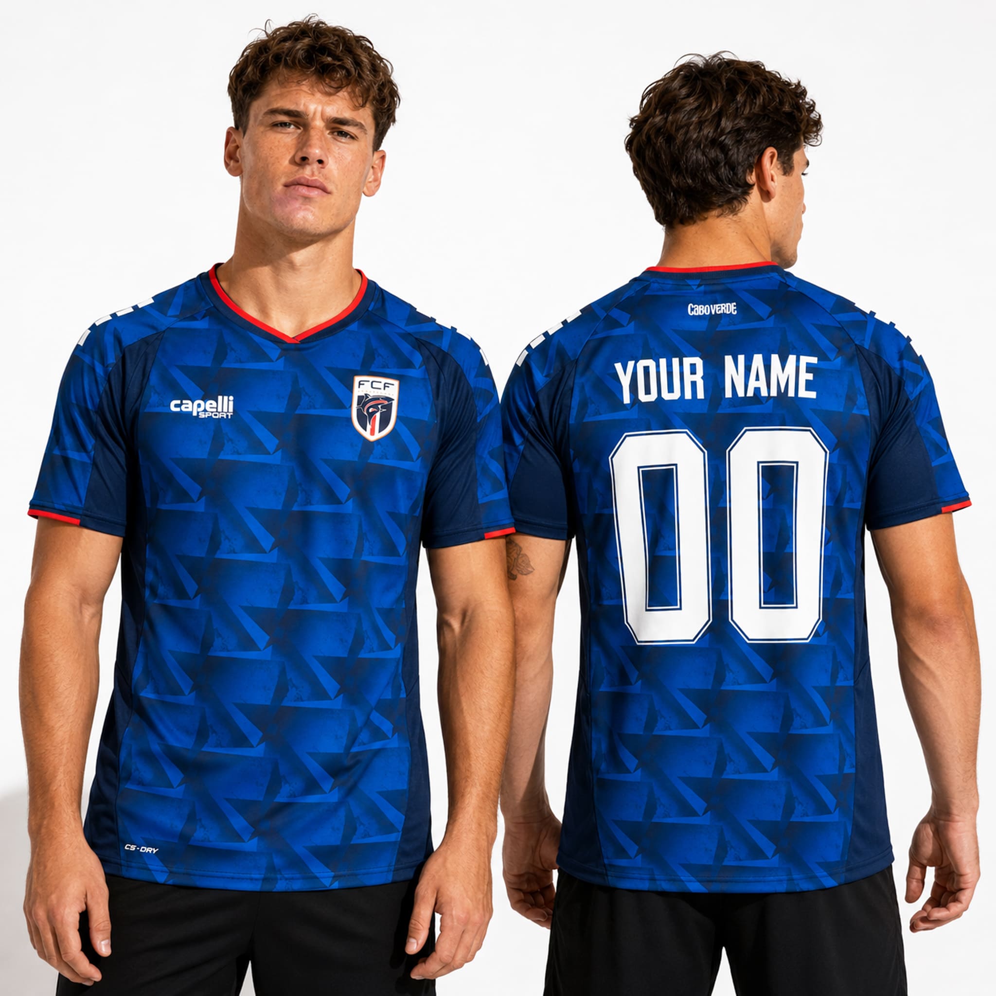 2026 FIFA World Cup Cape Verde Blue Jersey 4 2026 FIFA World Cup Cape Verde Blue Jersey 4