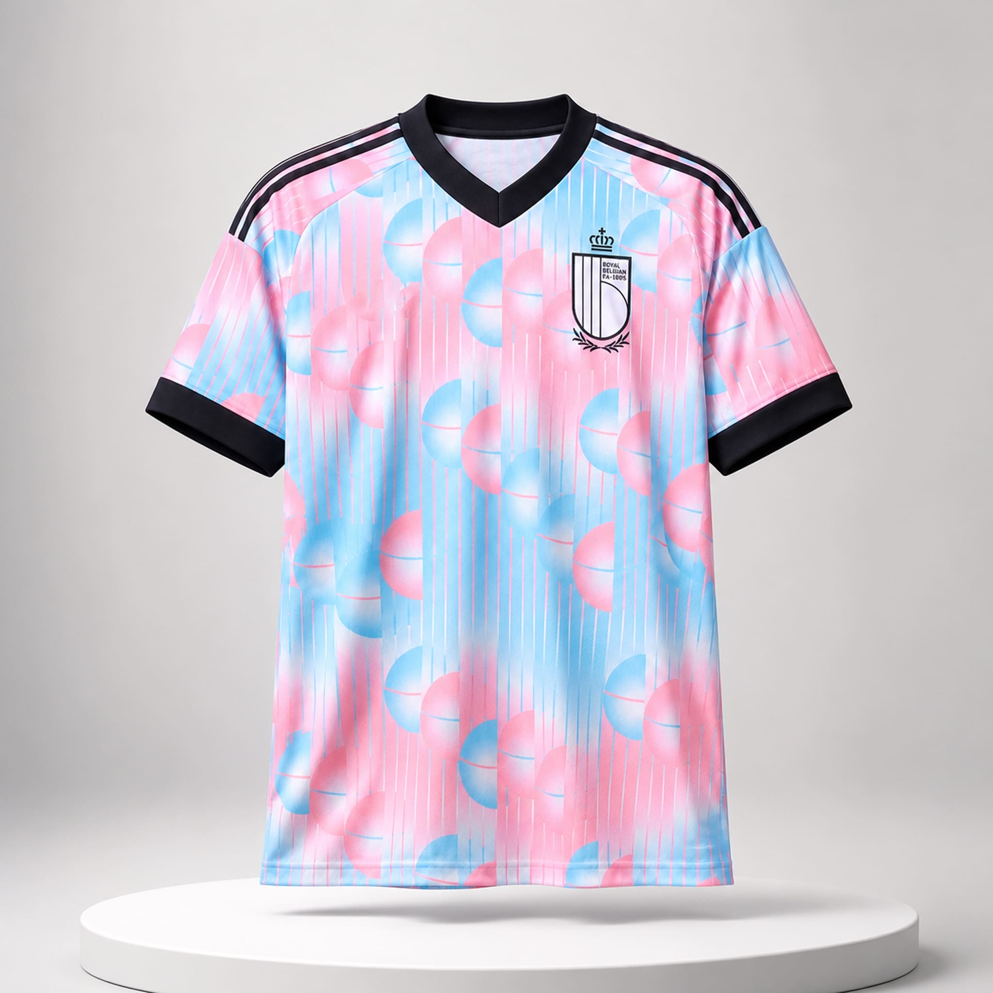 2026 FIFA World Cup Rene Magritte Belgium Jersey 2 2026 FIFA World Cup Rene Magritte Belgium Jersey