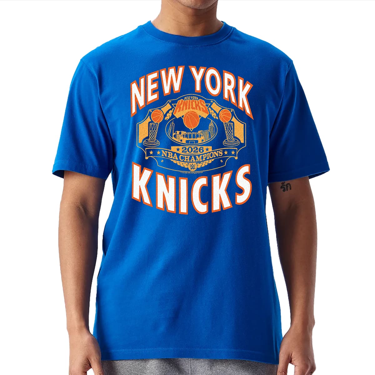 2026 Knicks Champions WWE Shirt 5 2026 Knicks Champions WWE Shirt