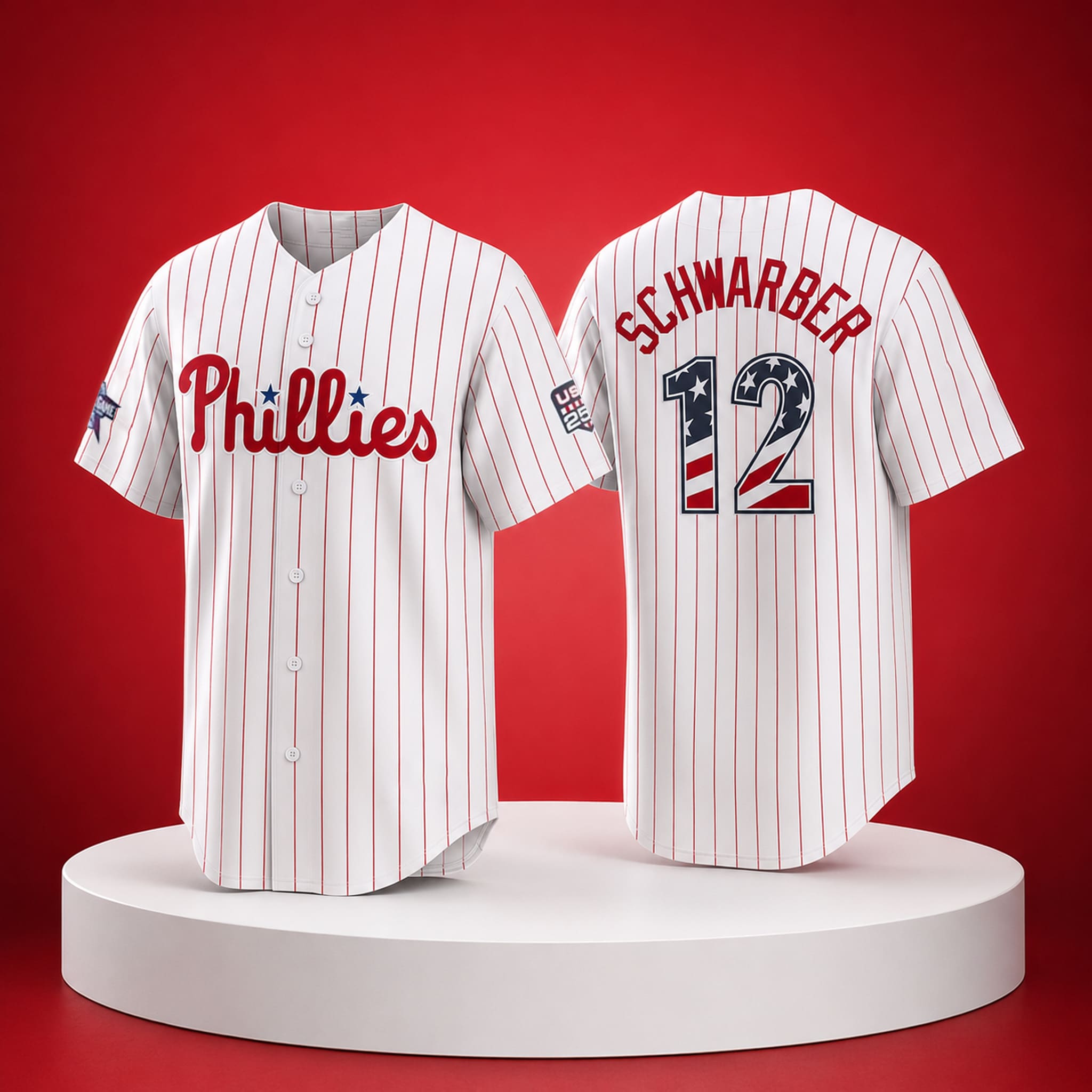 2026 Kyle Schwarber All-Star Game Jersey 1 2026 Kyle Schwarber All Star Game Jersey 1