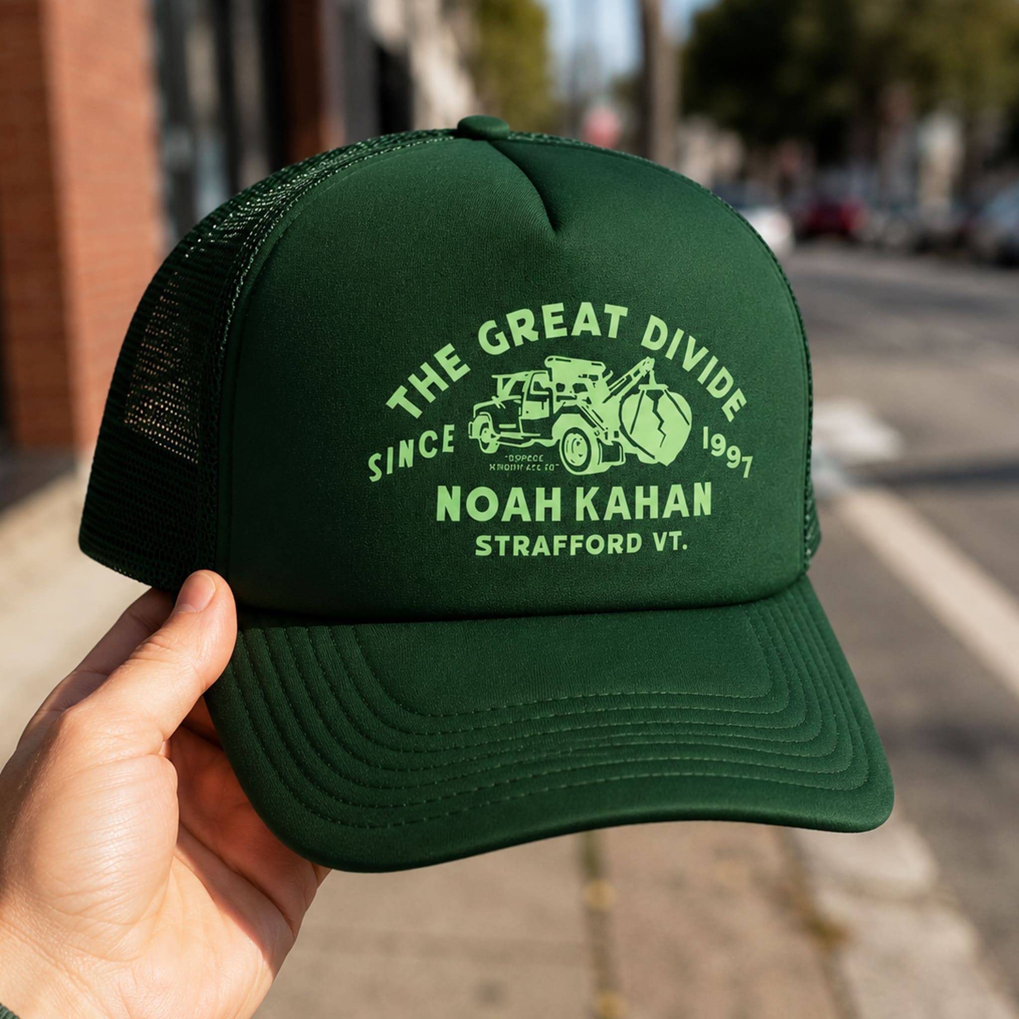 2026 Noah Kahan The Great Divide Since 1997 Green Hat 3 2026 Noah Kahan The Great Divide Since 1997 Green Hat