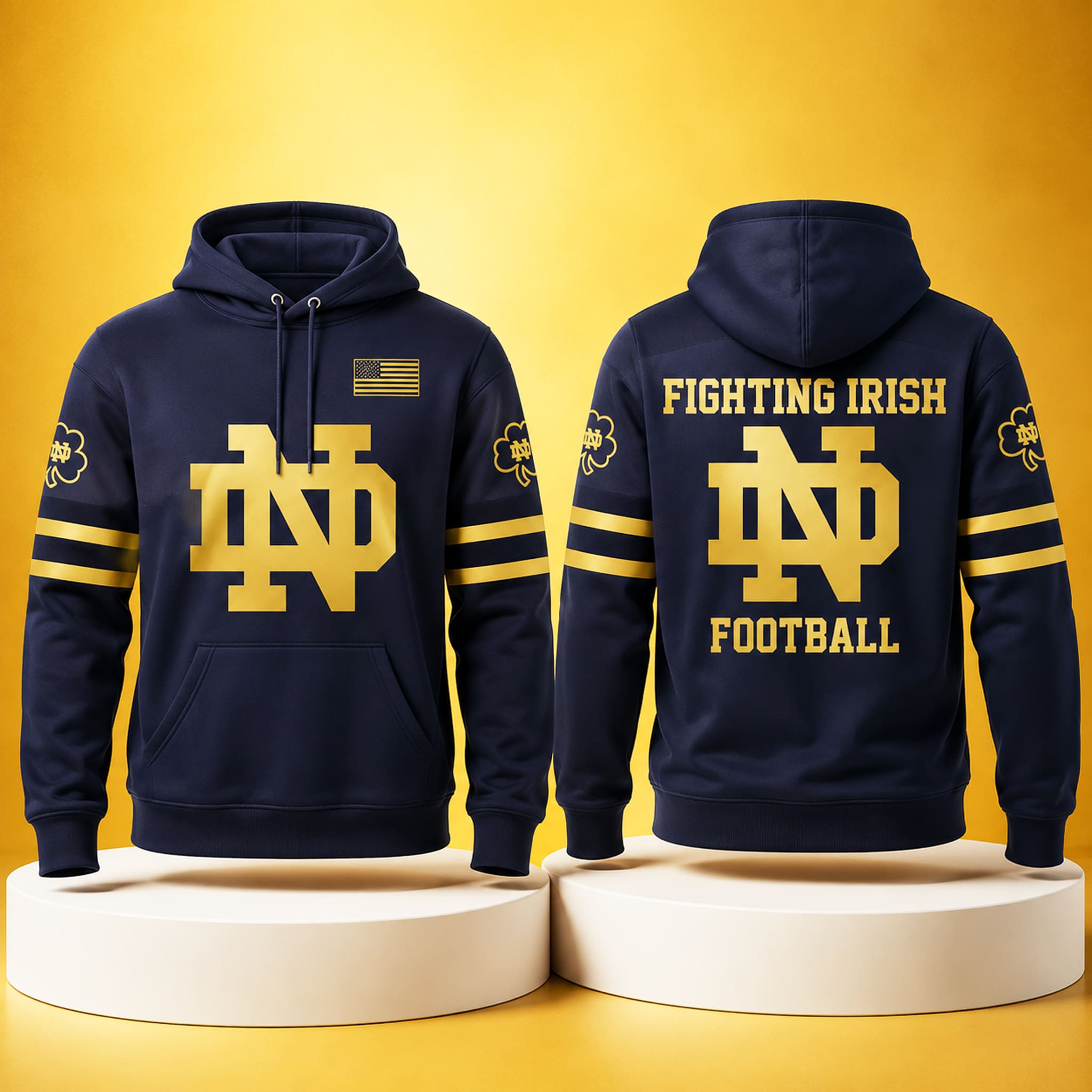 2026 Notre Dame Fighting Irish Shamrock Series Hoodie 3 2026 Notre Dame Fighting Irish Shamrock Series Hoodie 3