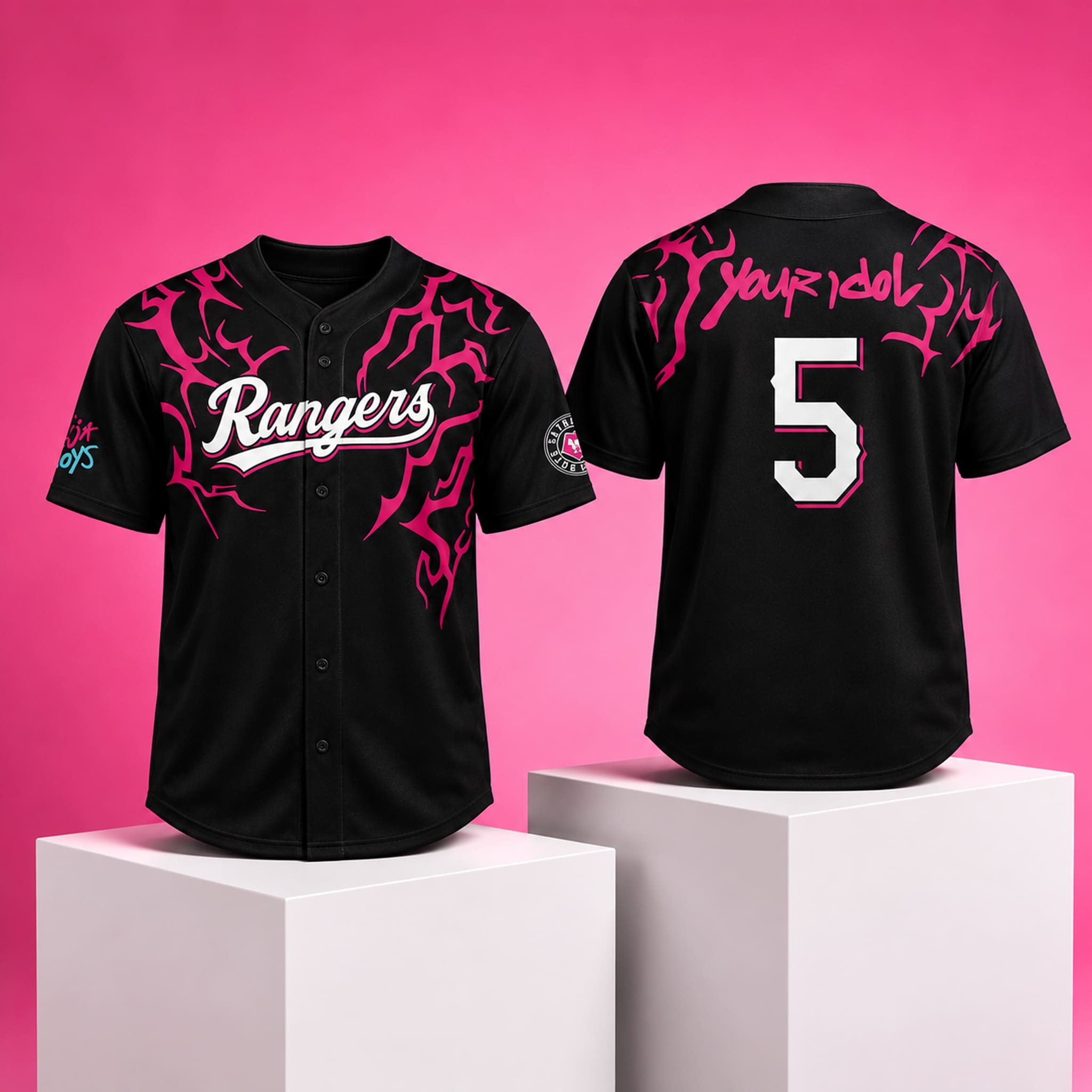 2026 Rangers K-Pop Demon Hunters Jersey Giveaway 2 2026 Rangers K Pop Demon Hunters Jersey Giveaway 2