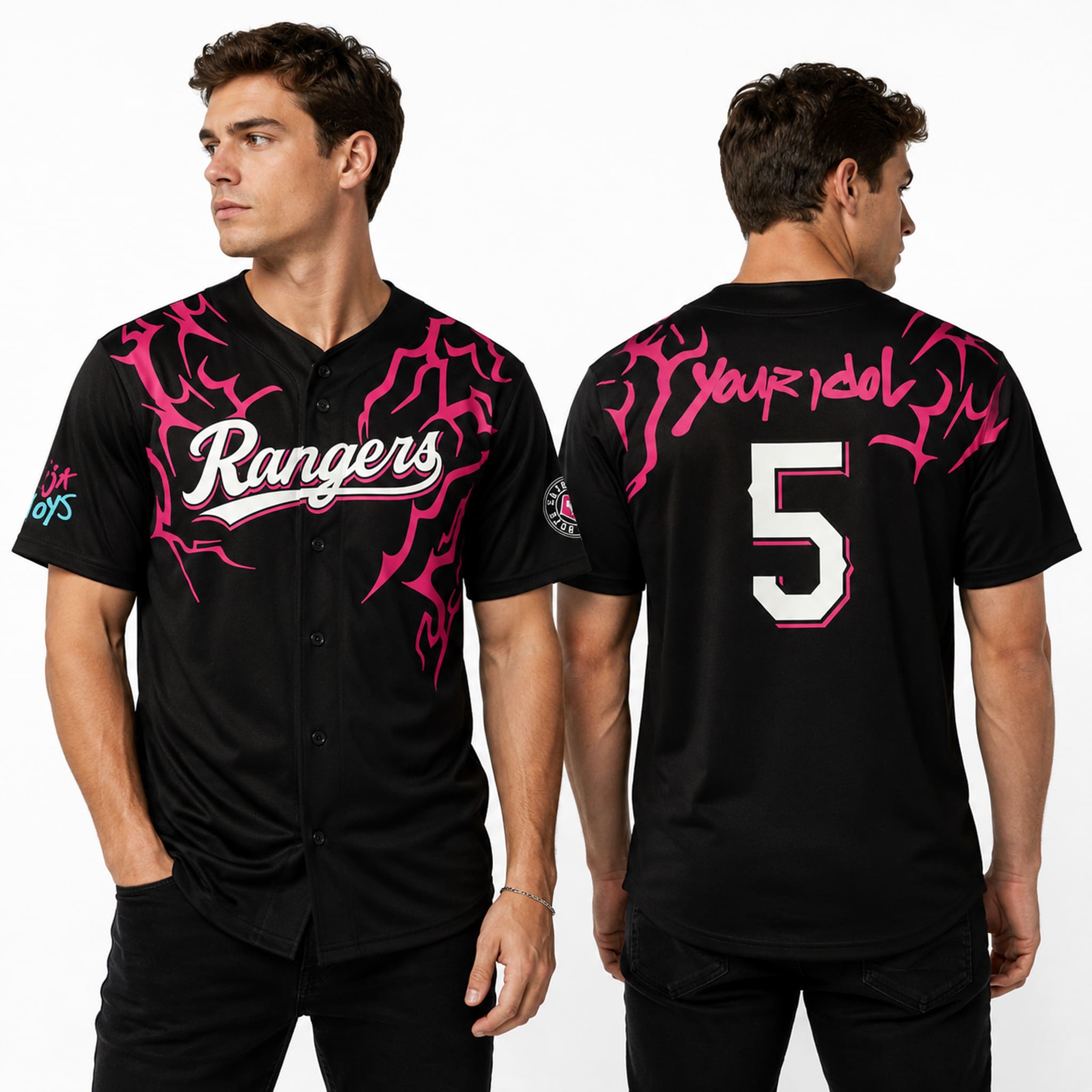 2026 Rangers K-Pop Demon Hunters Jersey Giveaway 5 2026 Rangers K Pop Demon Hunters Jersey Giveaway