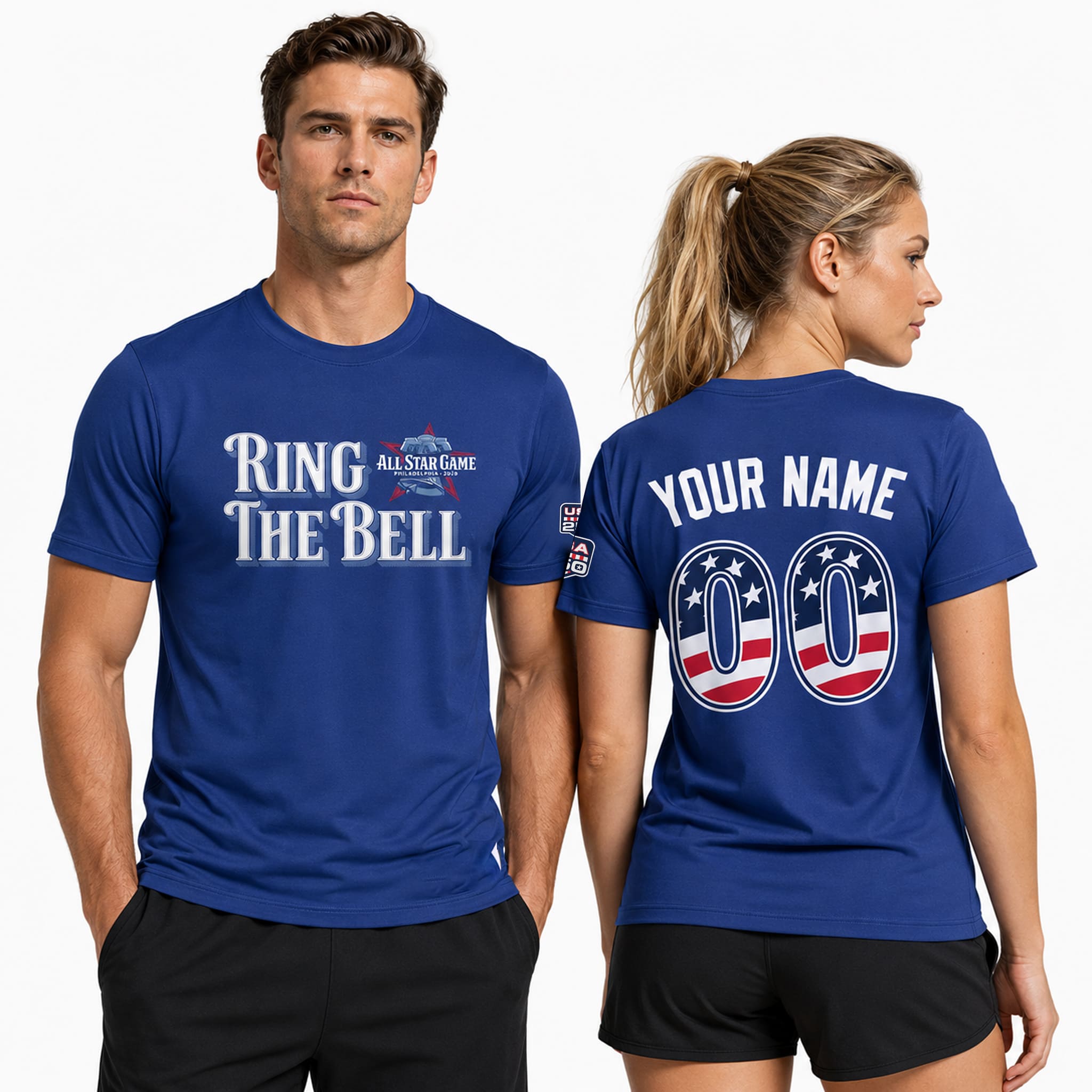 USA 250 Ring The Bell T-Shirt 2 2026 Ring The Bell All Star Game Shirt