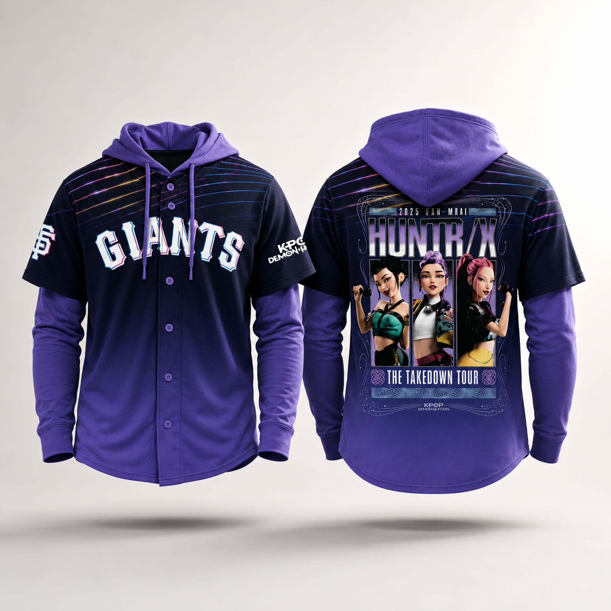 2026 SF Giants KPop Demon Hunters HUNTR X Hoodie Jersey Giveaway 4 2026 SF Giants KPop Demon Hunters HUNTR X Hoodie Jersey Giveaway 4