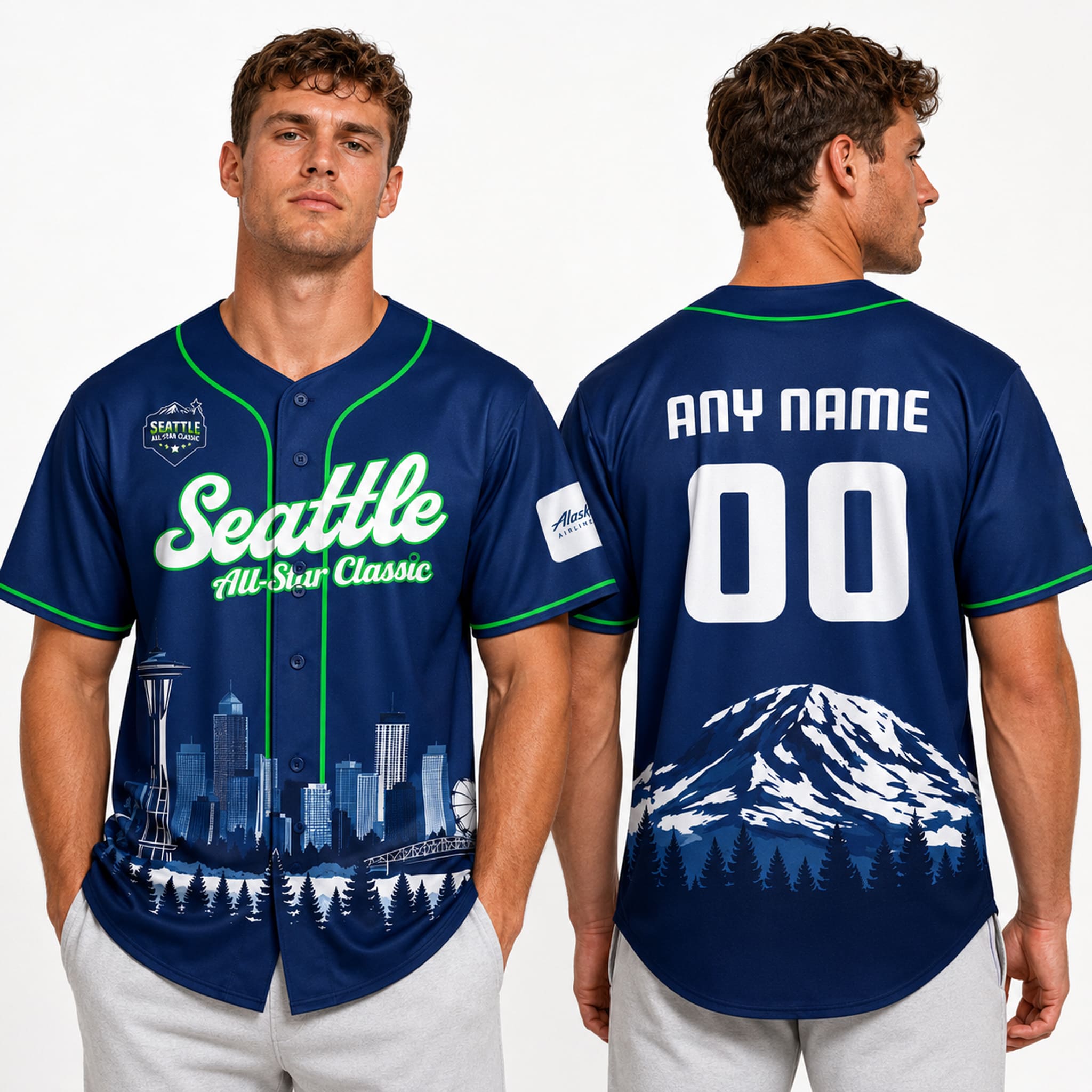 2026 Seattle Celebrity All-Star Classic Game Jersey 2026 Seattle Celebrity All-Star Classic Game Jersey