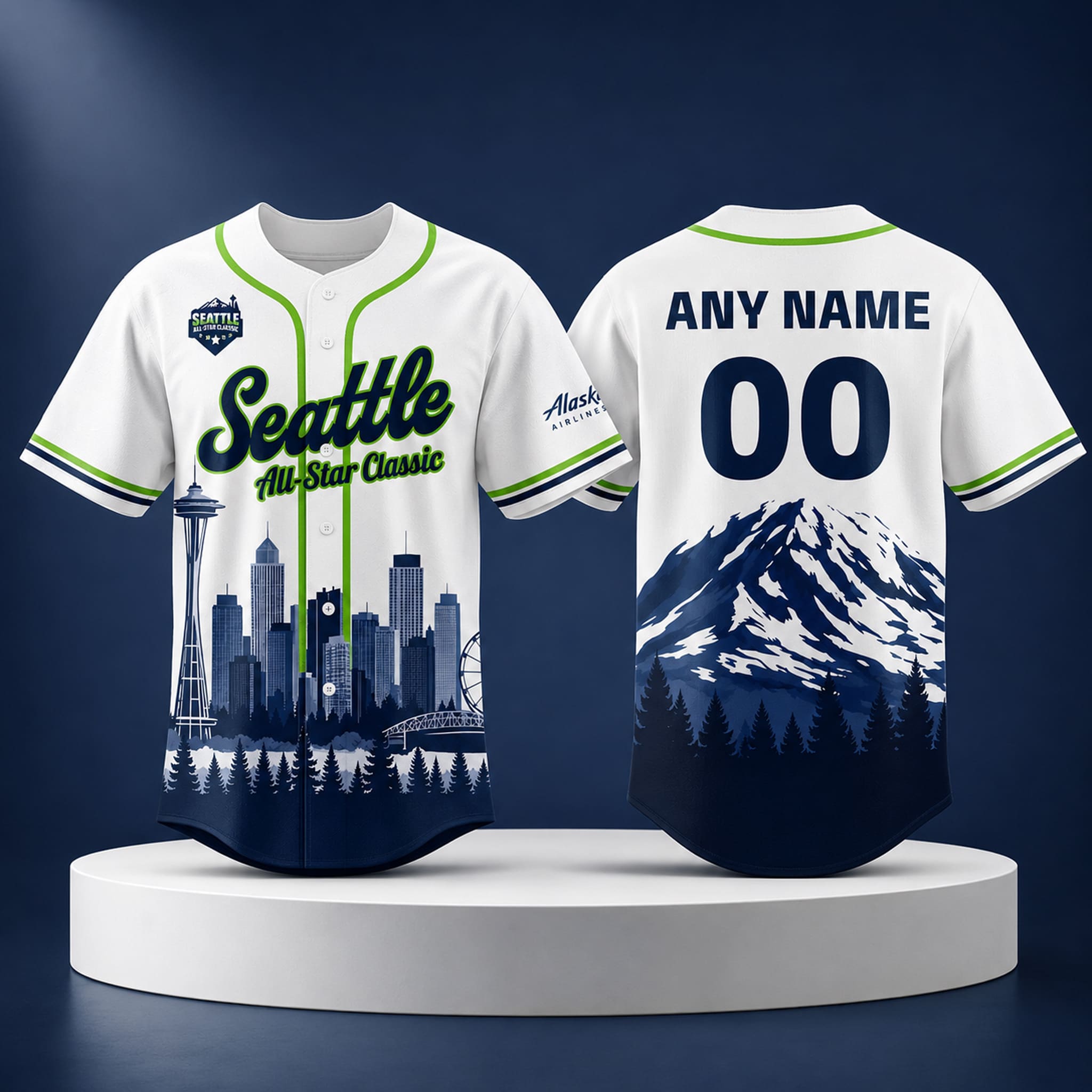 2026 Seattle Celebrity All-Star Classic Game Jersey 3 2026 Seattle Celebrity All Star Classic Game Jersey 3