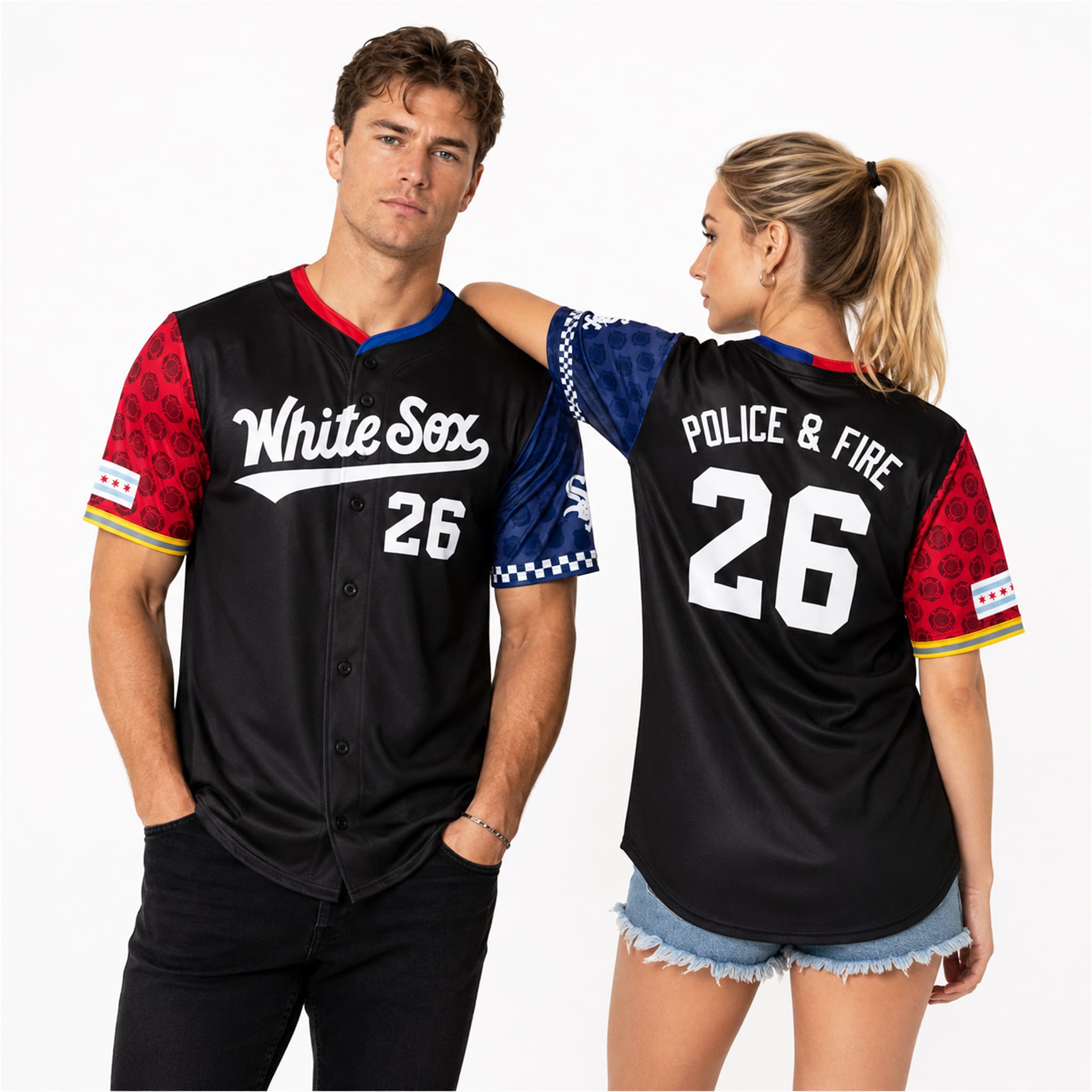 2026 White Sox Police and Fire Night Jersey Giveaway 2 2026 White Sox Police and Fire Night Jersey Giveaway 2