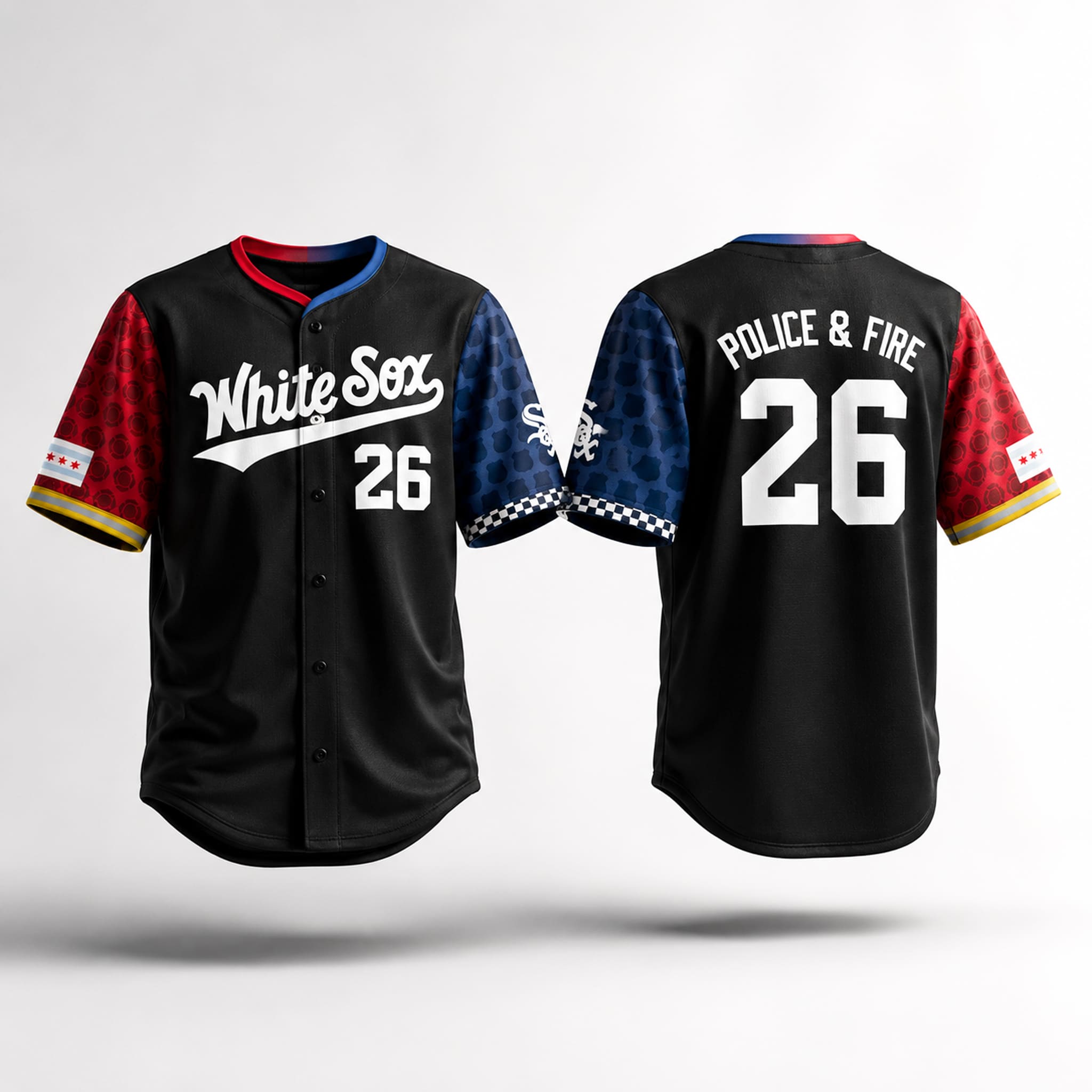 2026 White Sox Police and Fire Night Jersey Giveaway 2026 White Sox Police and Fire Night Jersey Giveaway