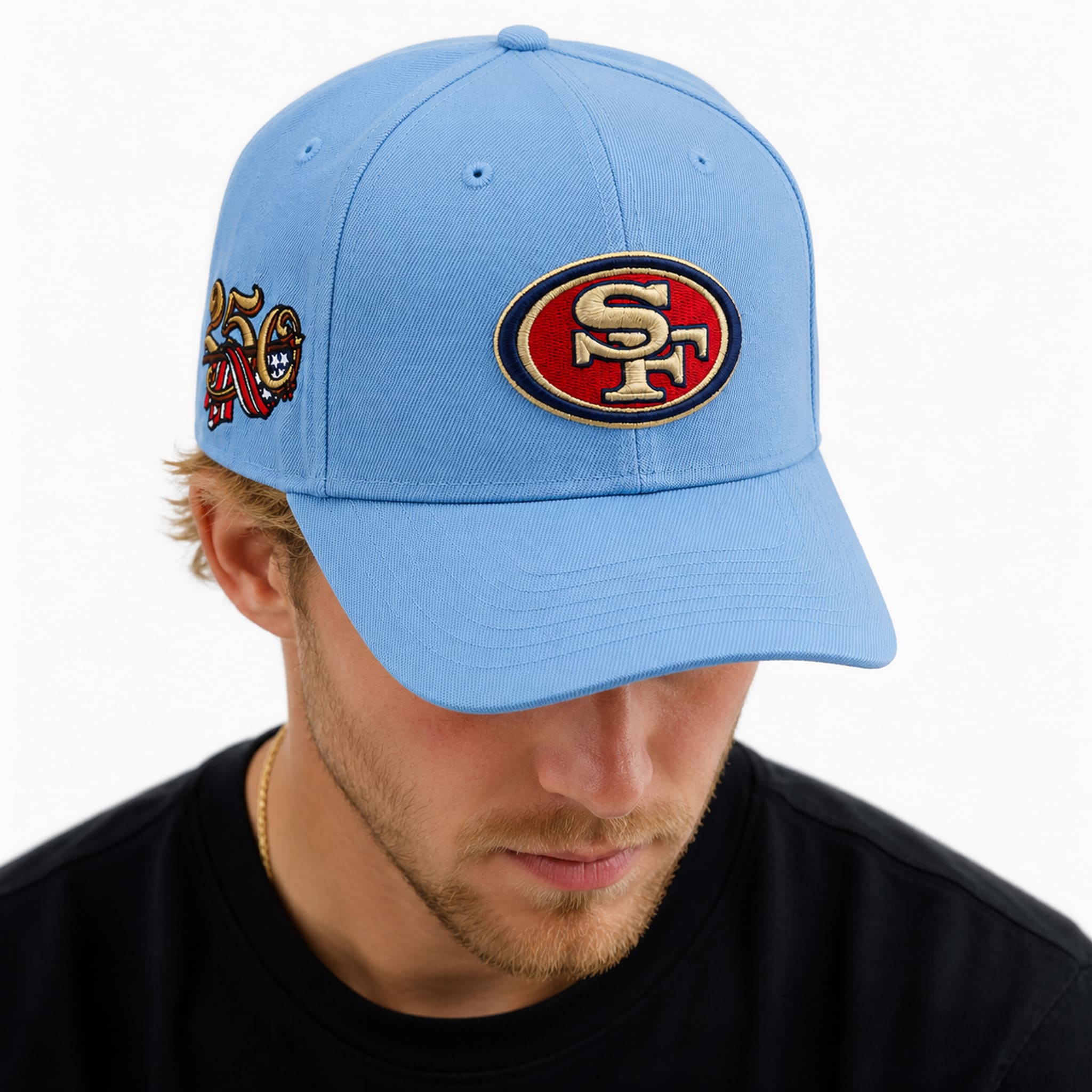 49ers USA 250 Red White Blue Hat 2 49ers USA 250 Red White Blue Hat 2