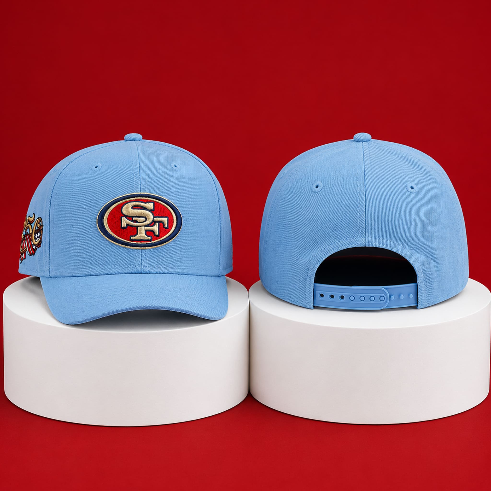 49ers USA 250 Red White Blue Hat 3 49ers USA 250 Red White Blue Hat 3