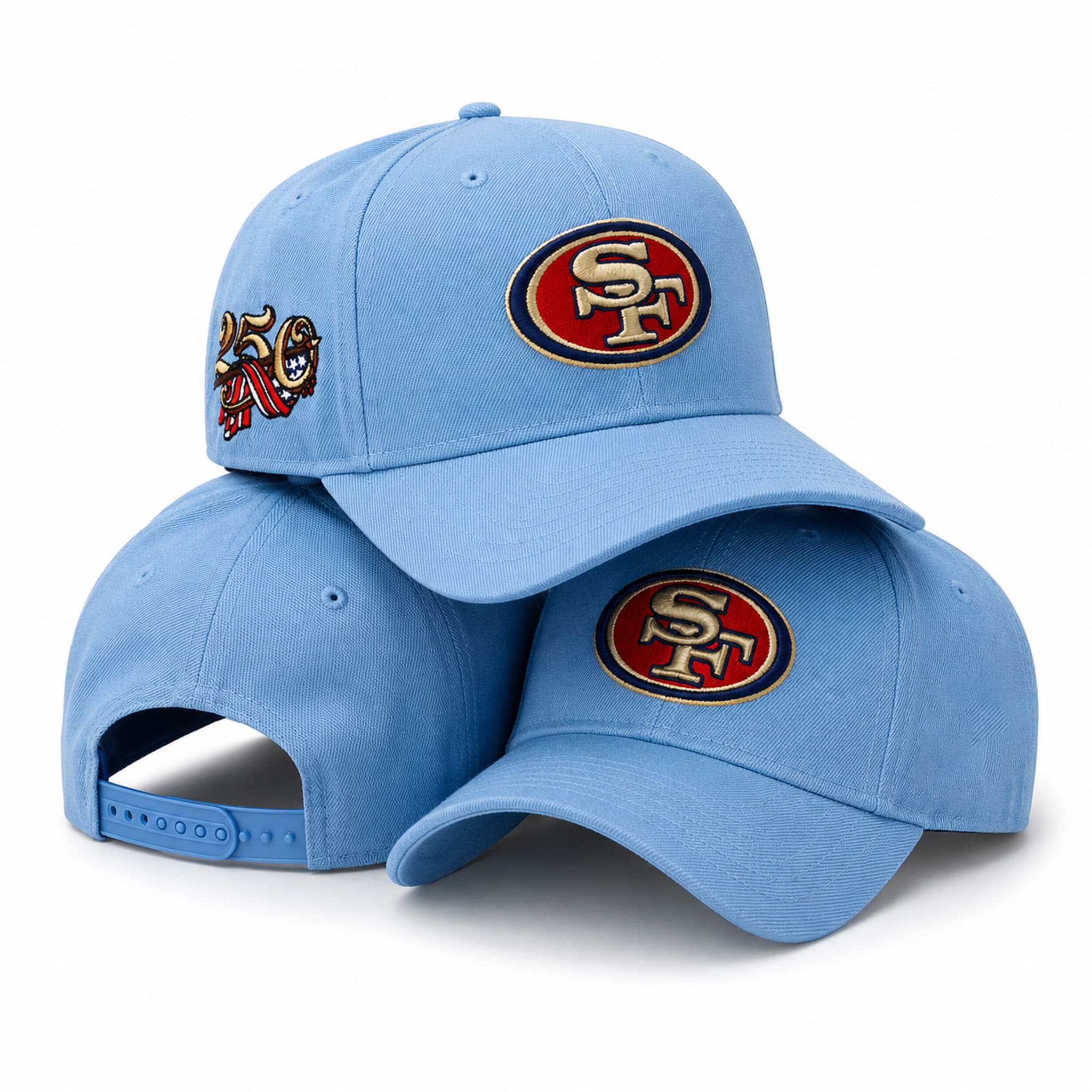 49ers USA 250 Red White Blue Hat 4 49ers USA 250 Red White Blue Hat 4