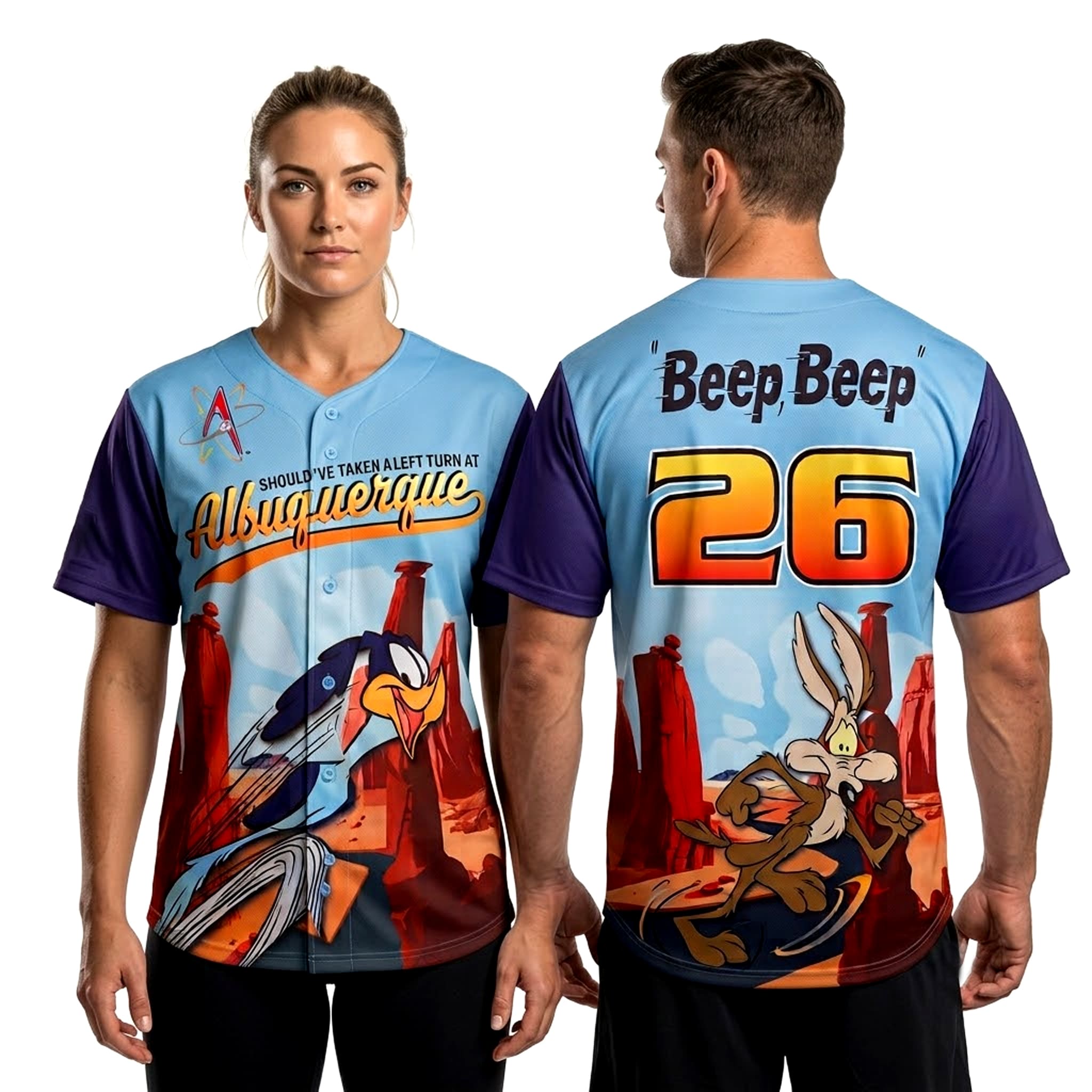 2026 Albuquerque Isotopes Looney Tunes Jersey Giveaway