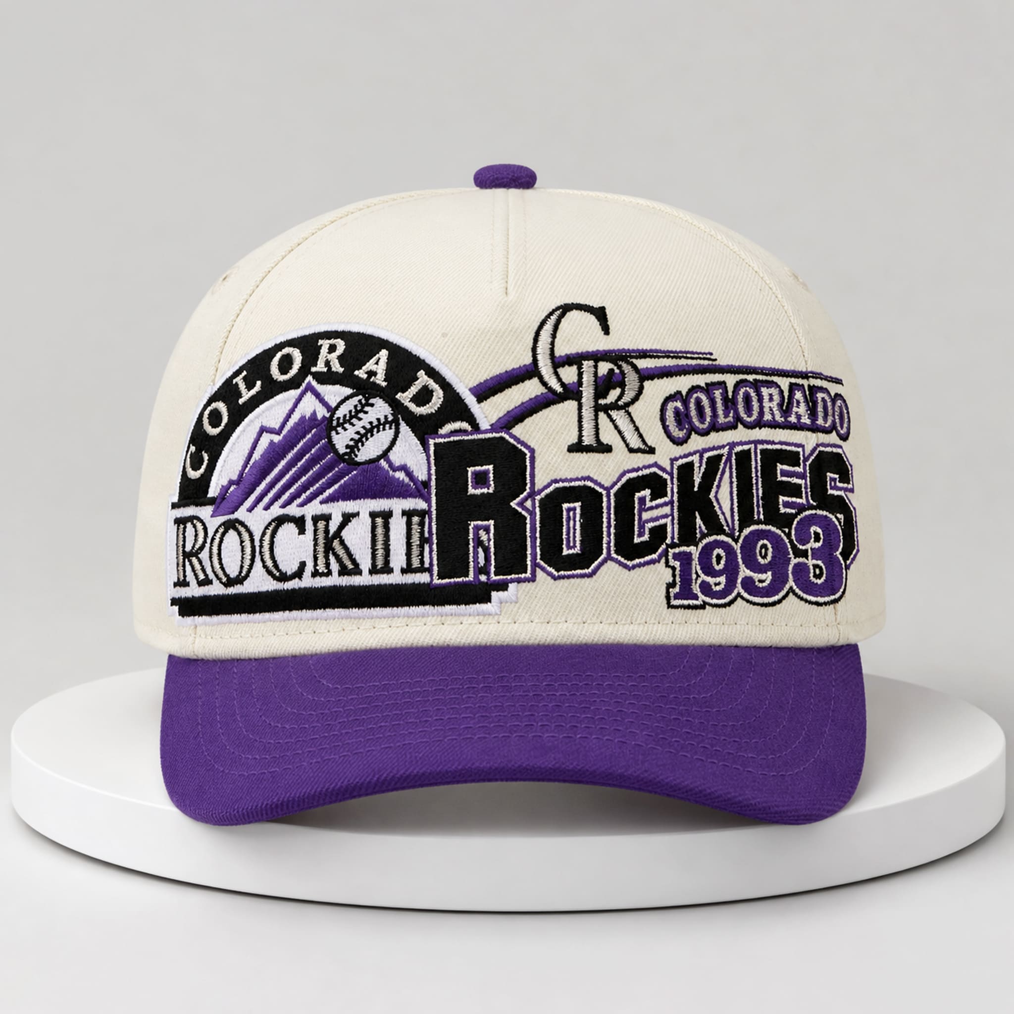 Alex Singleton Colorado Rockies EST 1993 Hat 2 Alex Singleton Colorado Rockies EST 1993 Hat 2