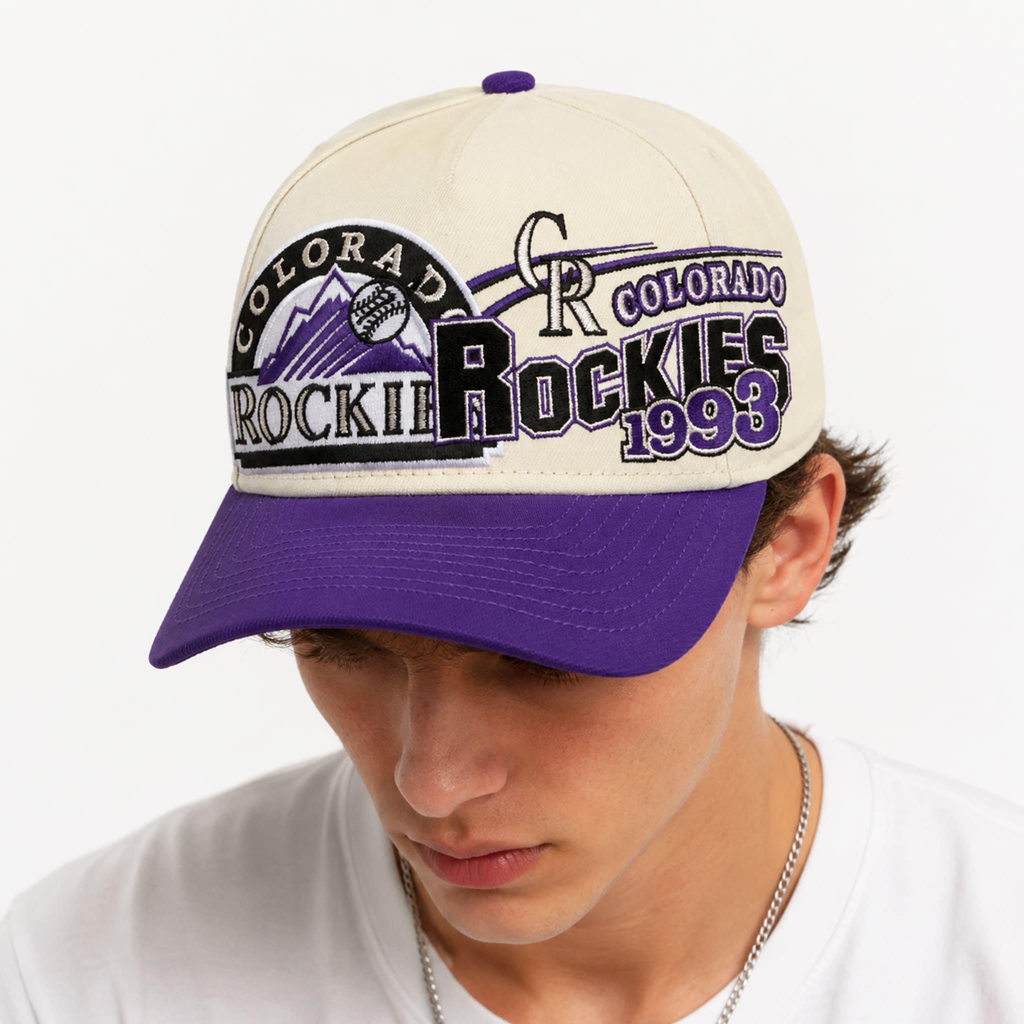 Alex Singleton Colorado Rockies EST 1993 Hat 3 Alex Singleton Colorado Rockies EST 1993 Hat