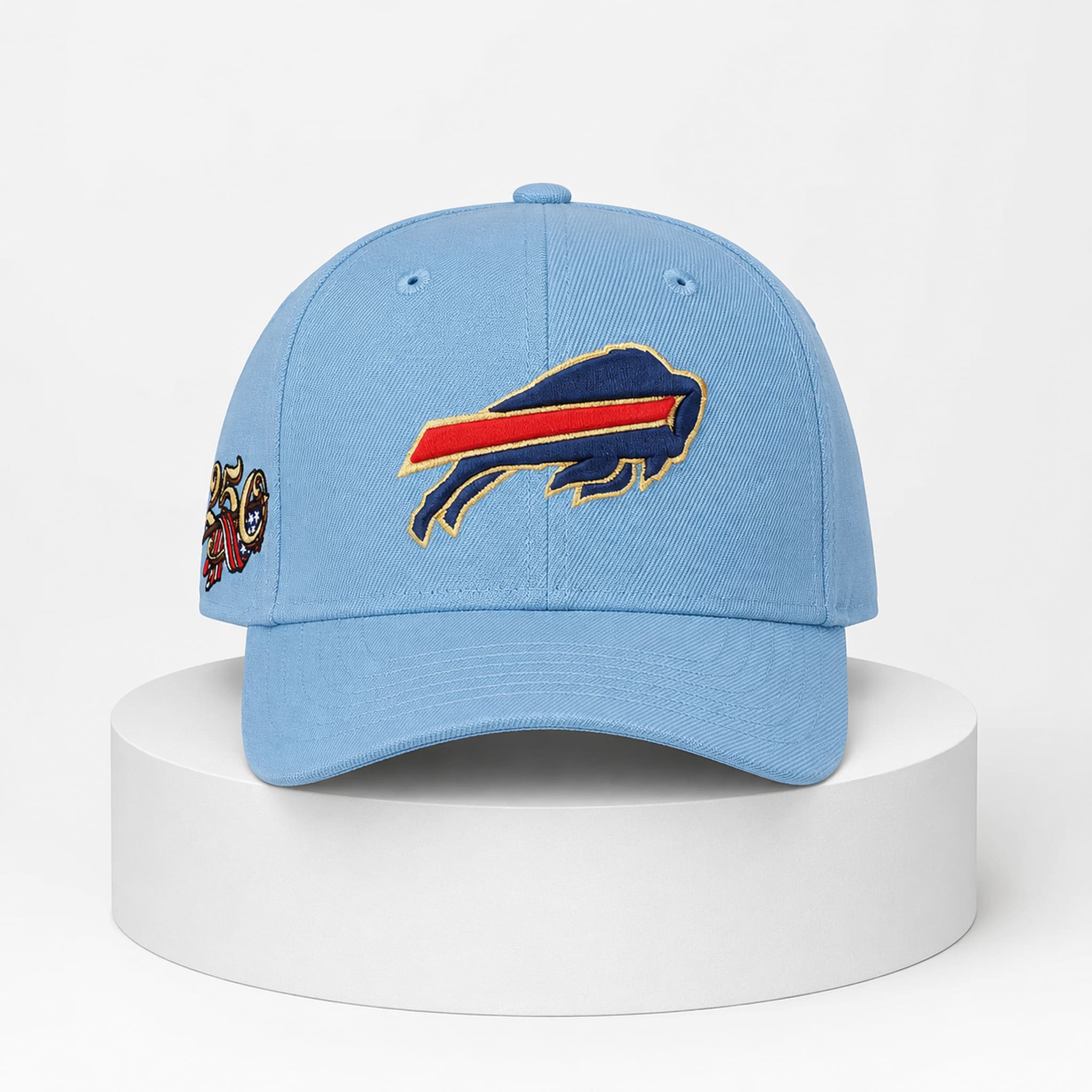Bills USA 250 Red White Blue Hat 3 Bills USA 250 Red White Blue Hat
