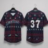2026 Blue Wahoos Christmas in July Jersey 4 Blue Wahoos Christmas in July Jersey 2026 3