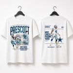 2026 Dak Prescott Most Career Passing Yards In Cowboys Shirt