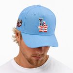 Dodgers USA 250 Red White Blue Hat