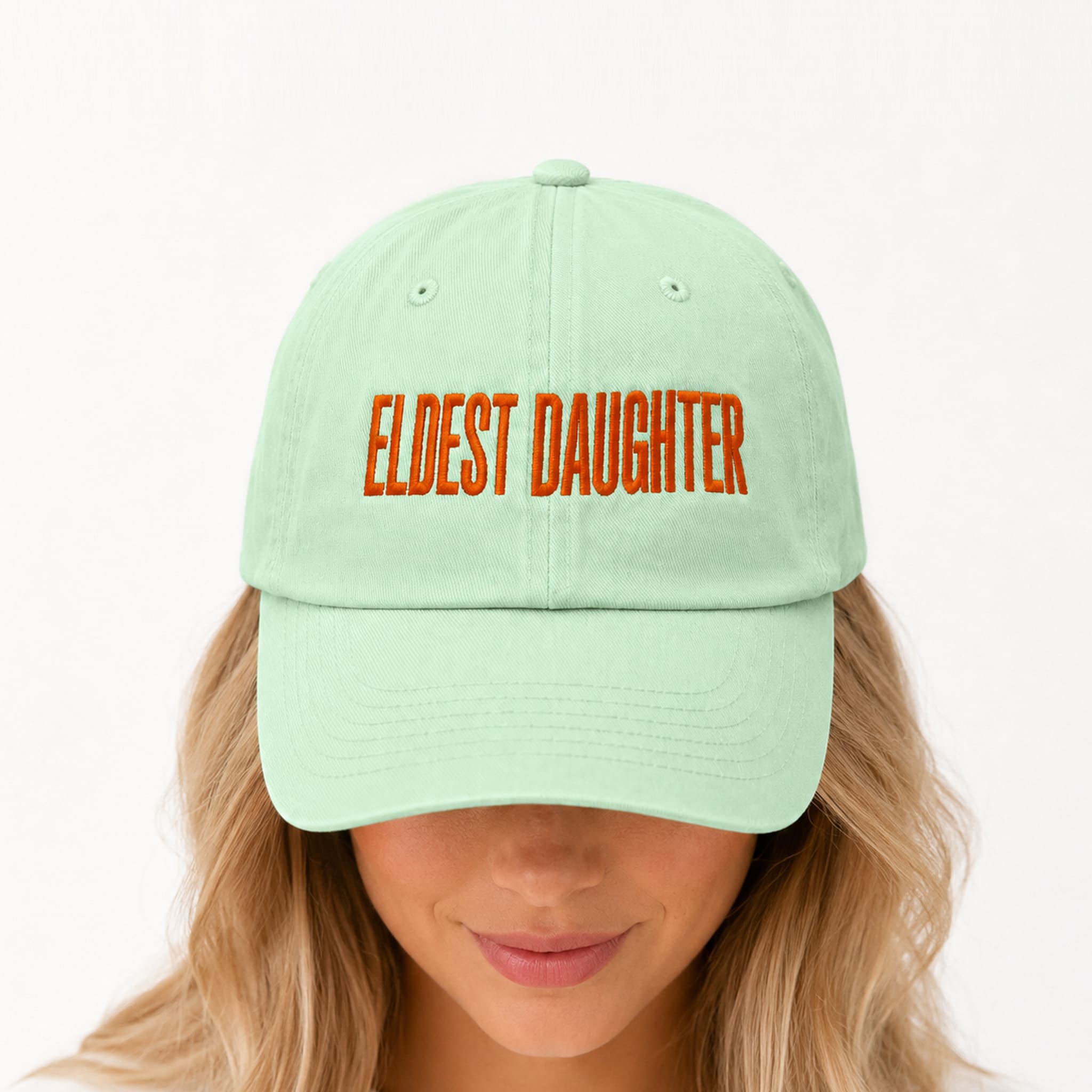 Donna Kelce Eldest Daughter Mint Green Hat 2 Donna Kelce Eldest Daughter Mint Green Hat 2