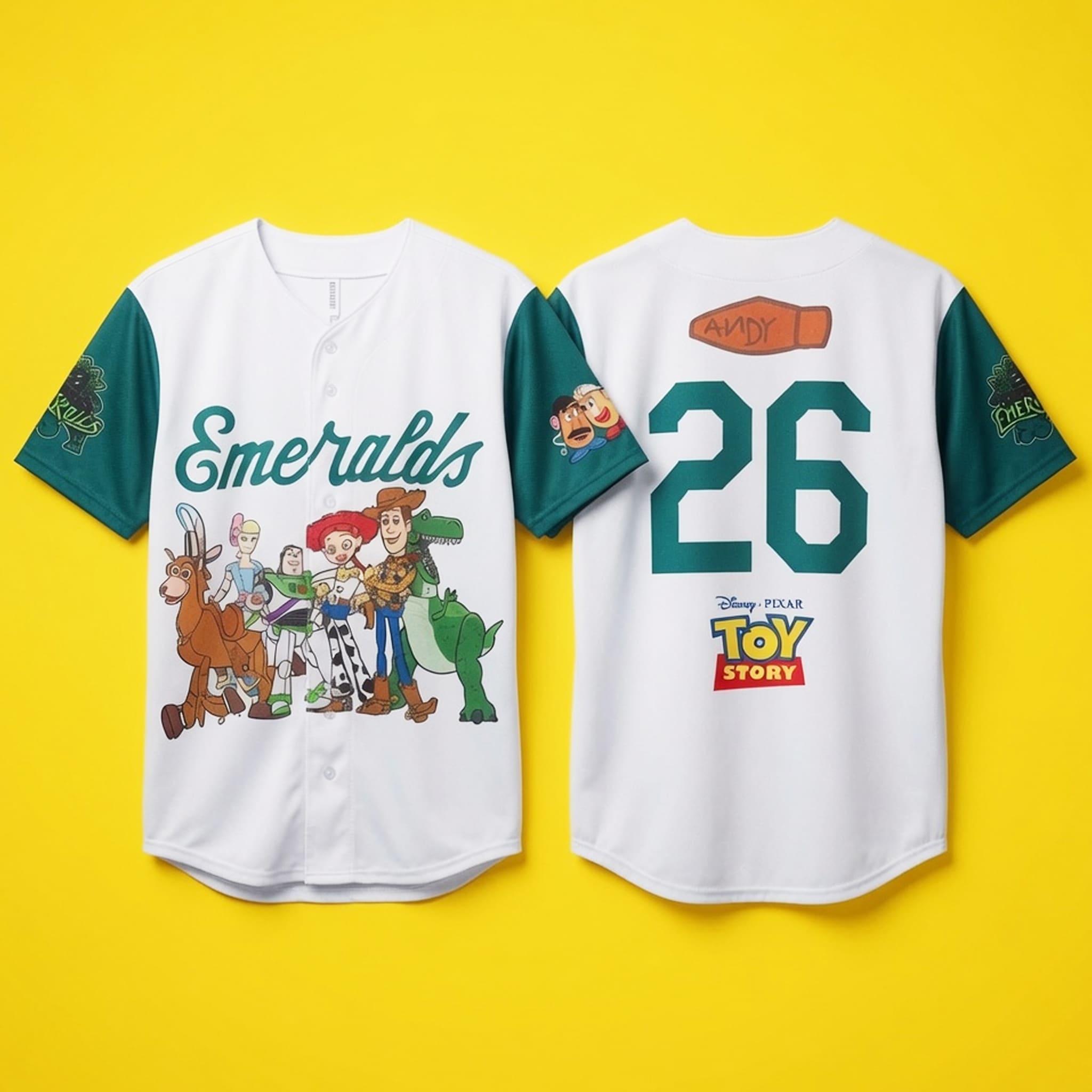 2026 Eugene Emeralds Toy Story Jersey 1 Eugene Emeral Toy Story Jersey 2026 1