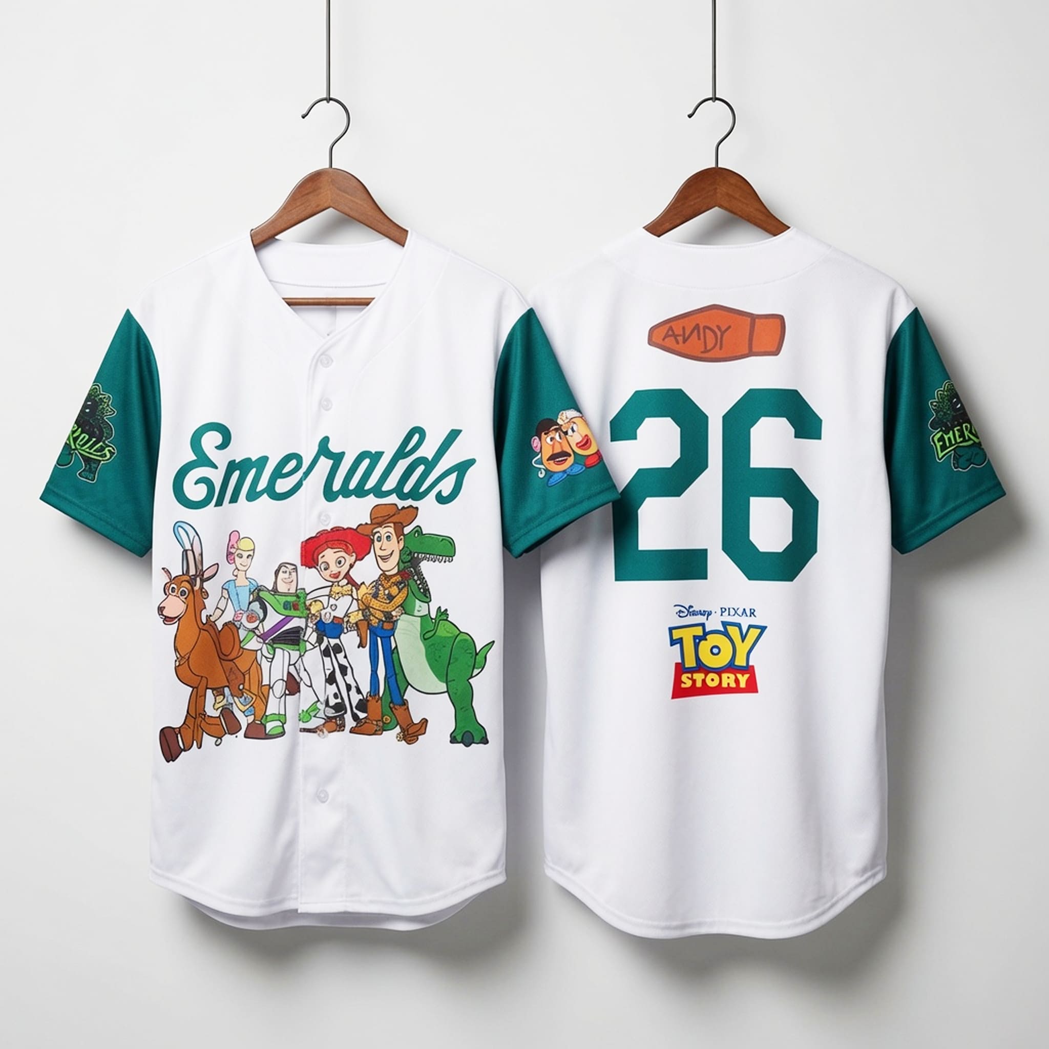 2026 Eugene Emeralds Toy Story Jersey 3 Eugene Emeral Toy Story Jersey 2026 3