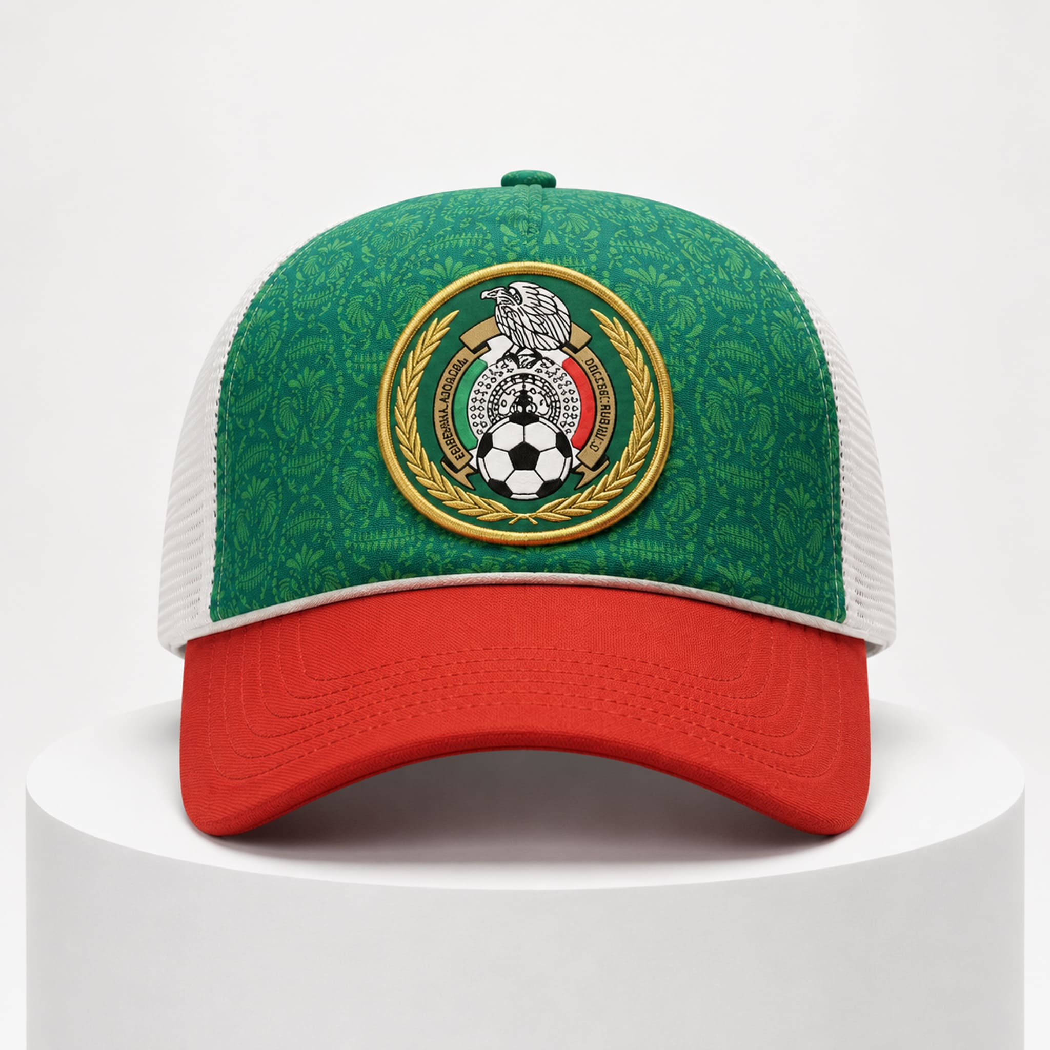 FIFA World Cup 2026 Mexico Soccer Trucker Hat 4 FIFA World Cup 2026 Mexico Soccer Hat 4
