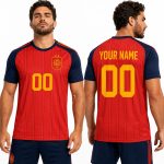 FIFA World Cup Spain Jersey With 2 Stars