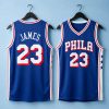 Lebron James Philly Basketball Jersey 3 Lebron James Philly Basketball Jersey