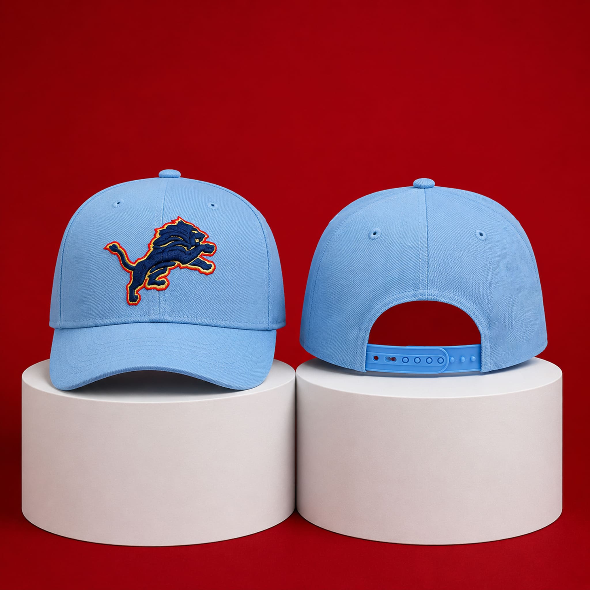 Lions USA 250 Red White Blue Hat 3 Lions USA 250 Red White Blue Hat 3
