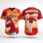 2026 Los Angeles Angels Naruto Jersey Giveaway