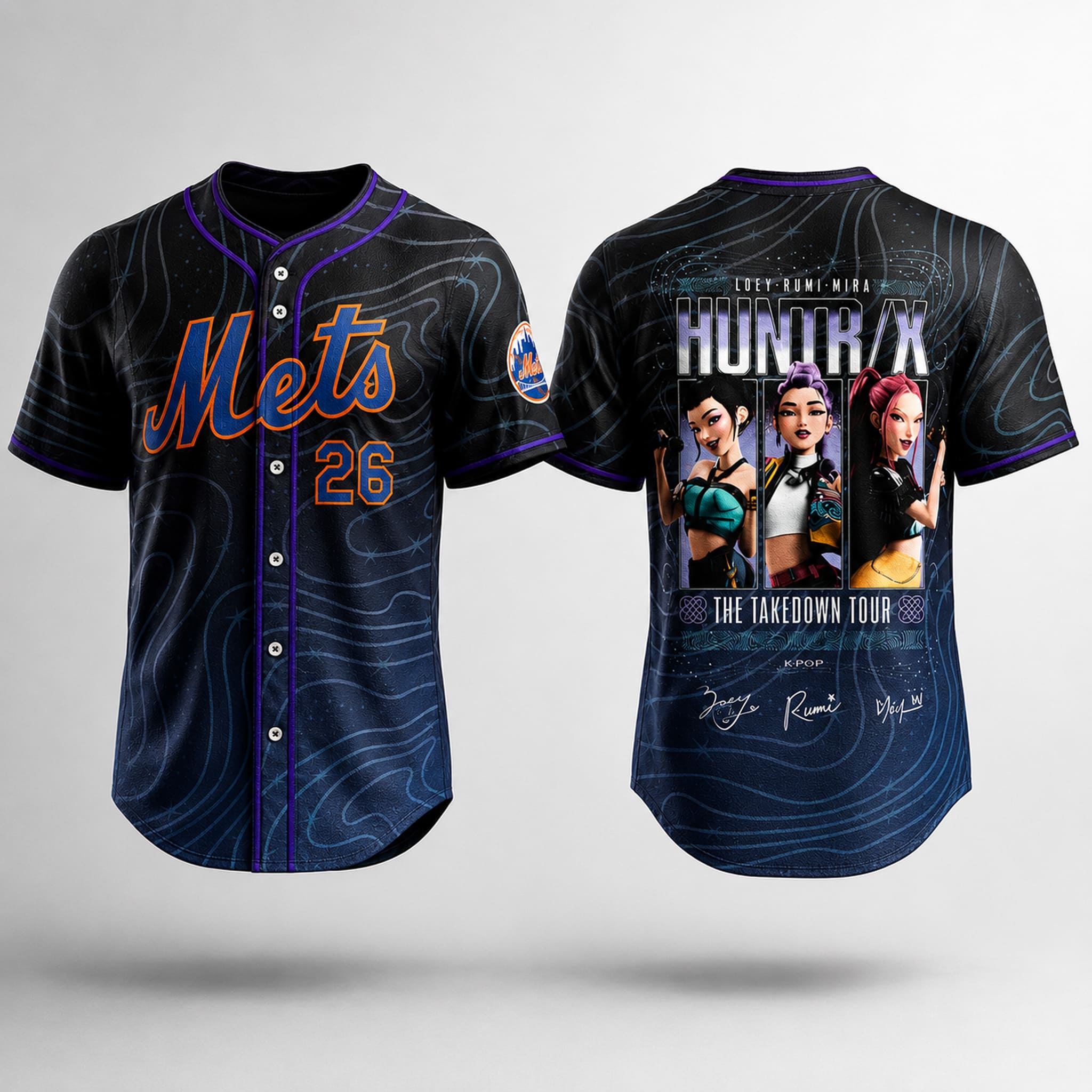 Mets KPop Demon Hunters Jersey Giveaway 2026 Mets KPop Demon Hunters Jersey Giveaway 2026
